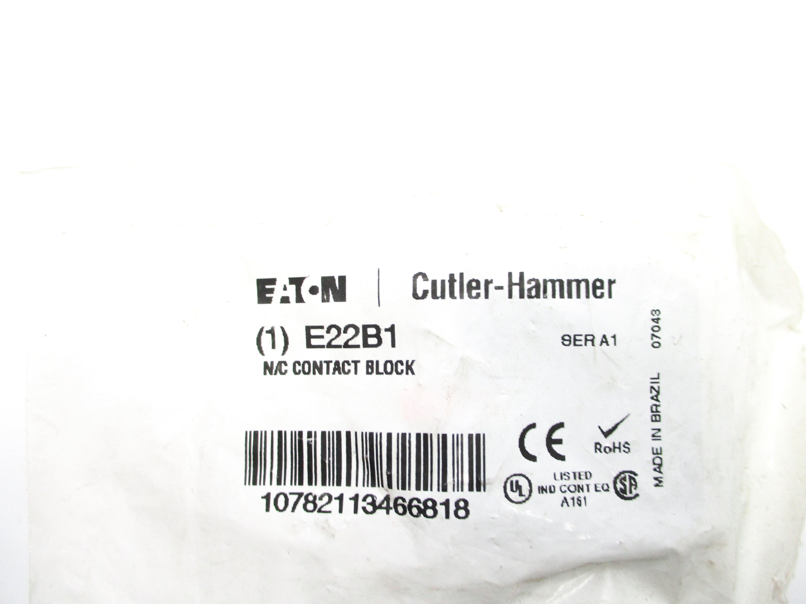 CUTLER HAMMER E22B1 SER. A1 NSMP