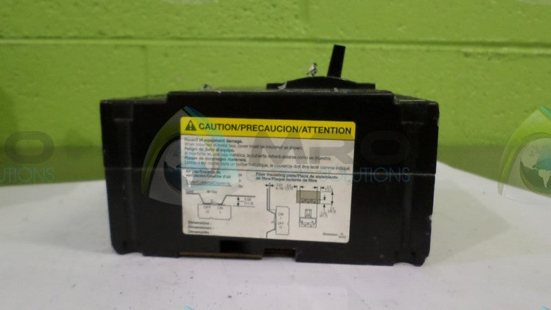 SQUARE D FAL3601513M CIRCUIT BREAKER 15A (GREEN) *USED*
