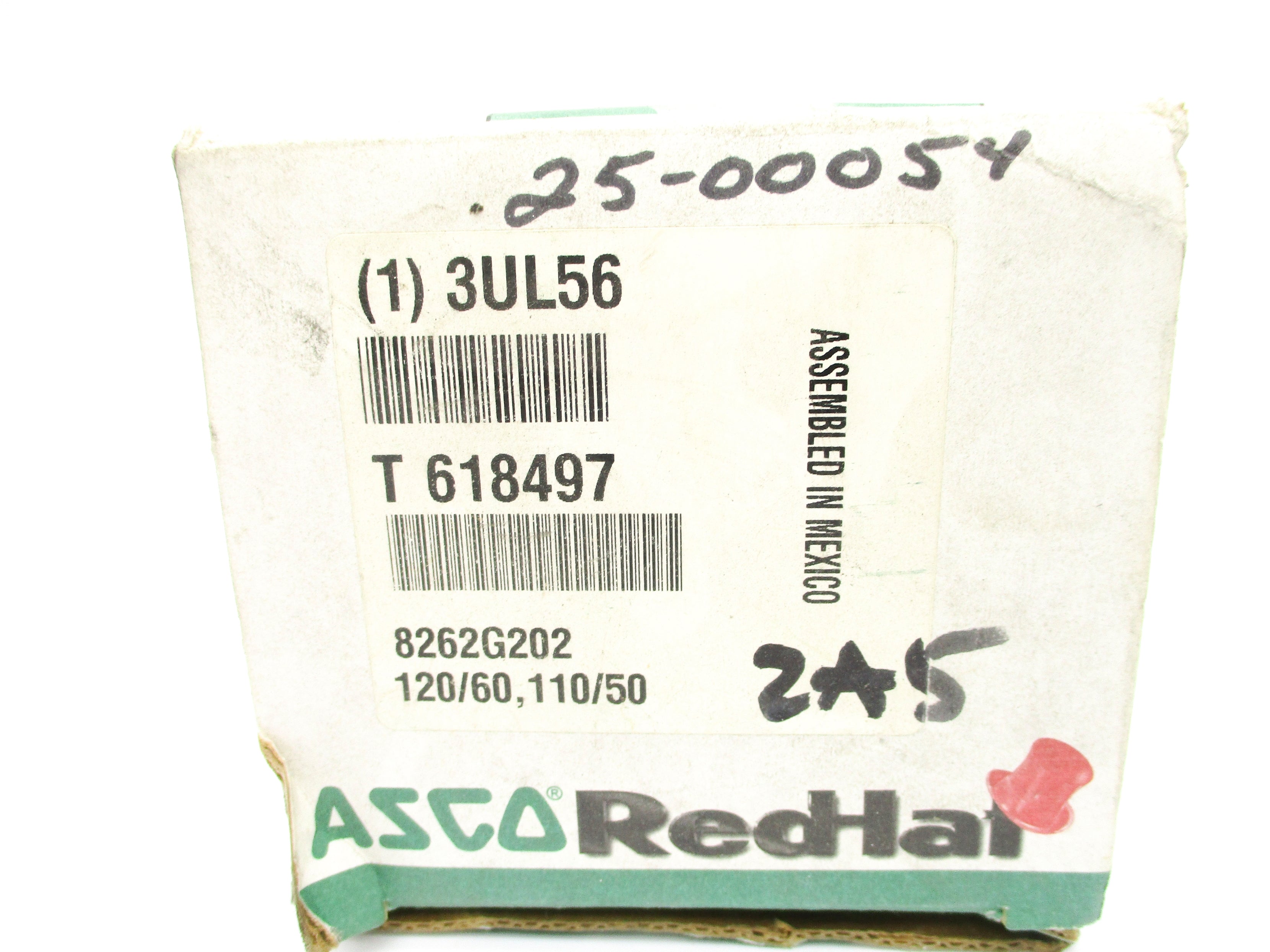 ASCO 8262G202 110/120V 145-200PSI 1/4" NSMP