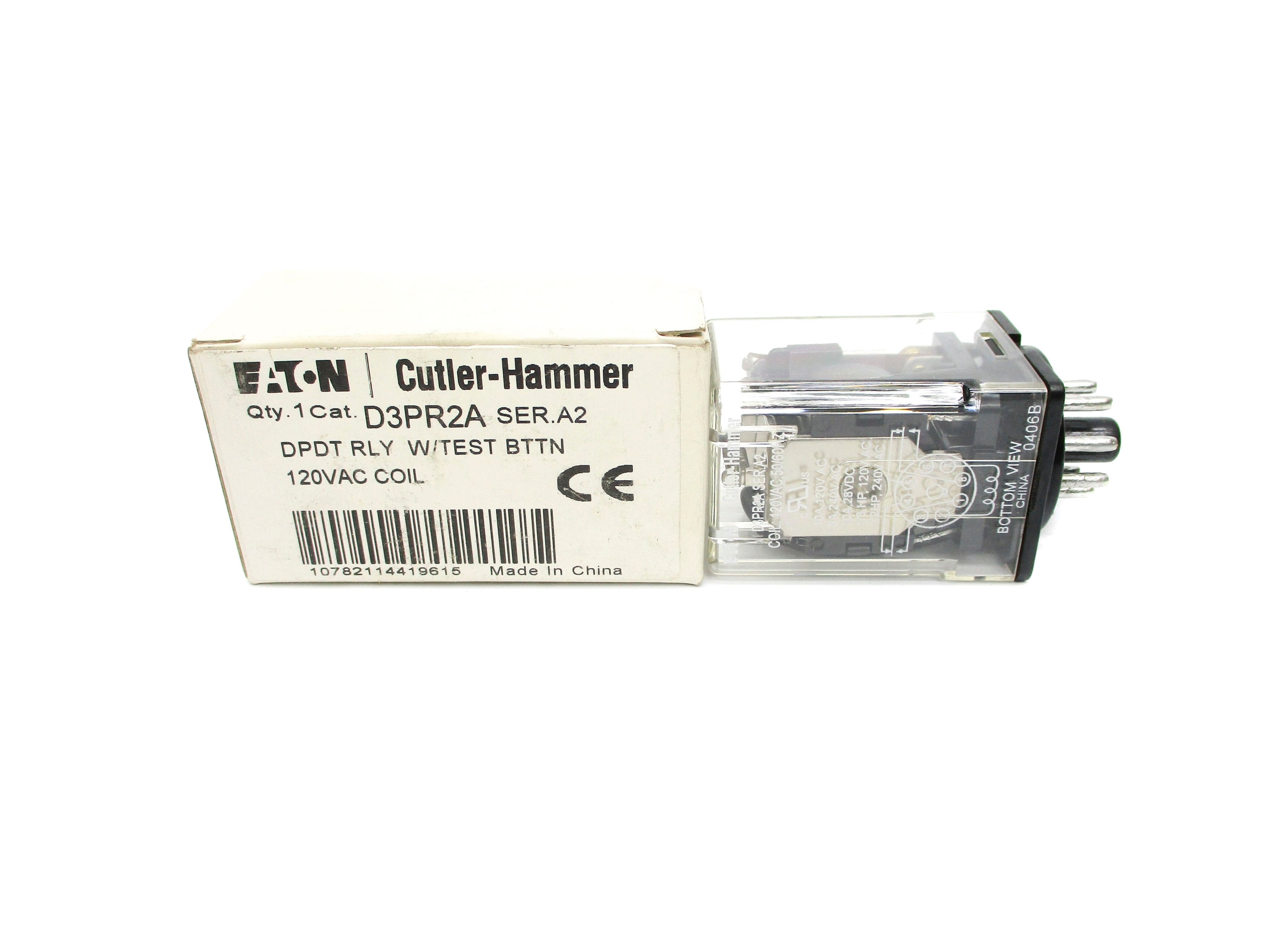 CUTLER HAMMER D3PR2A SER. A2 120VAC 10A NSMP