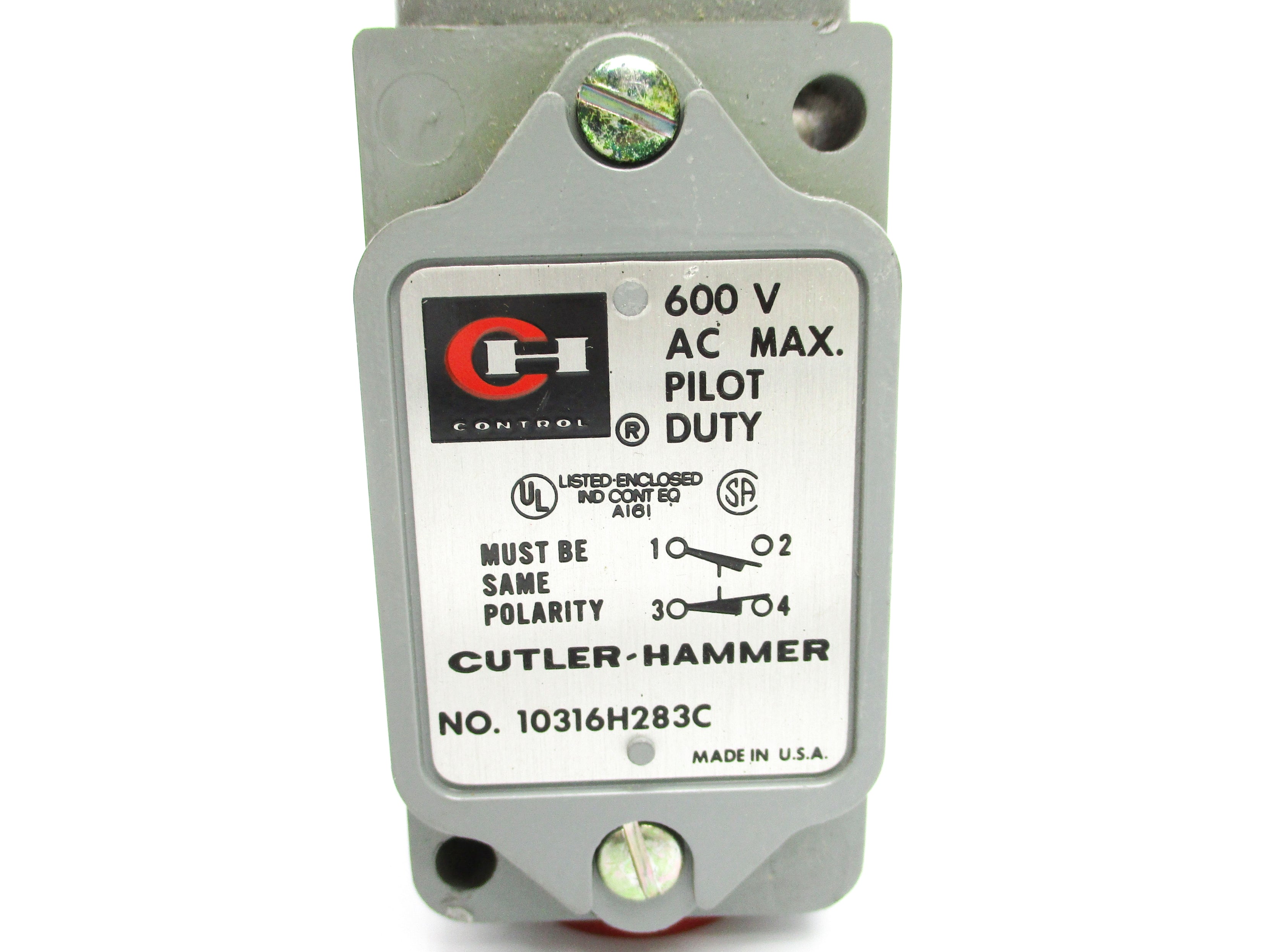 CUTLER HAMMER 10316H283C 600VAC NSNP