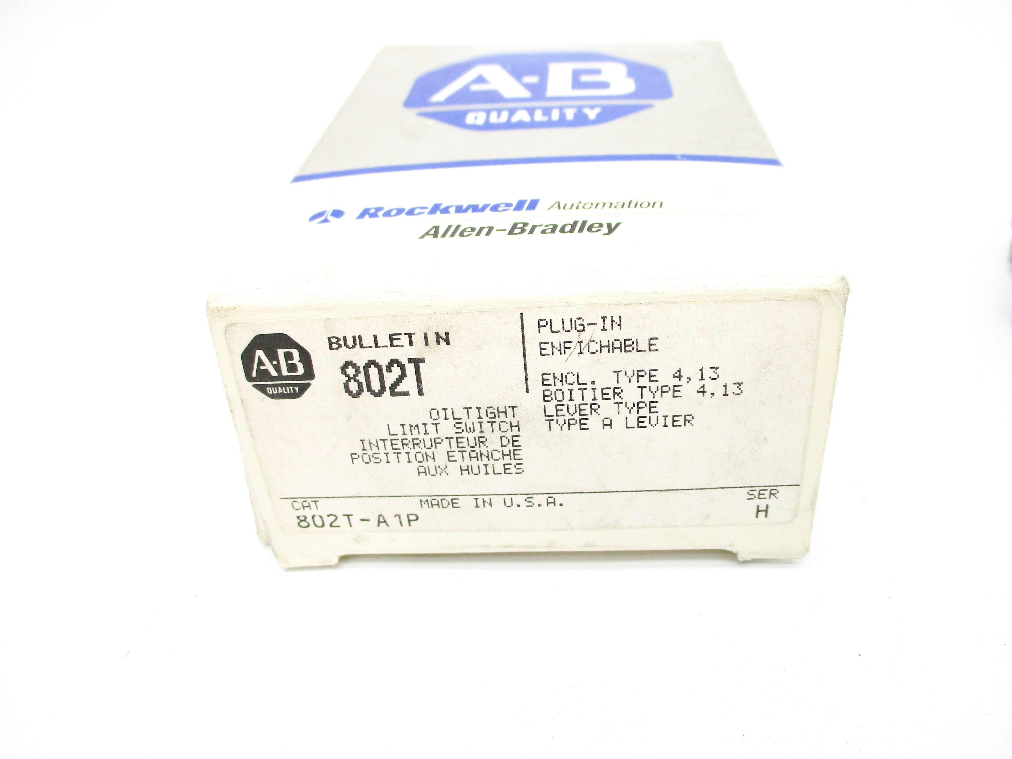 ALLEN BRADLEY 802T-A1P SER. H (GY/BL) NSMP