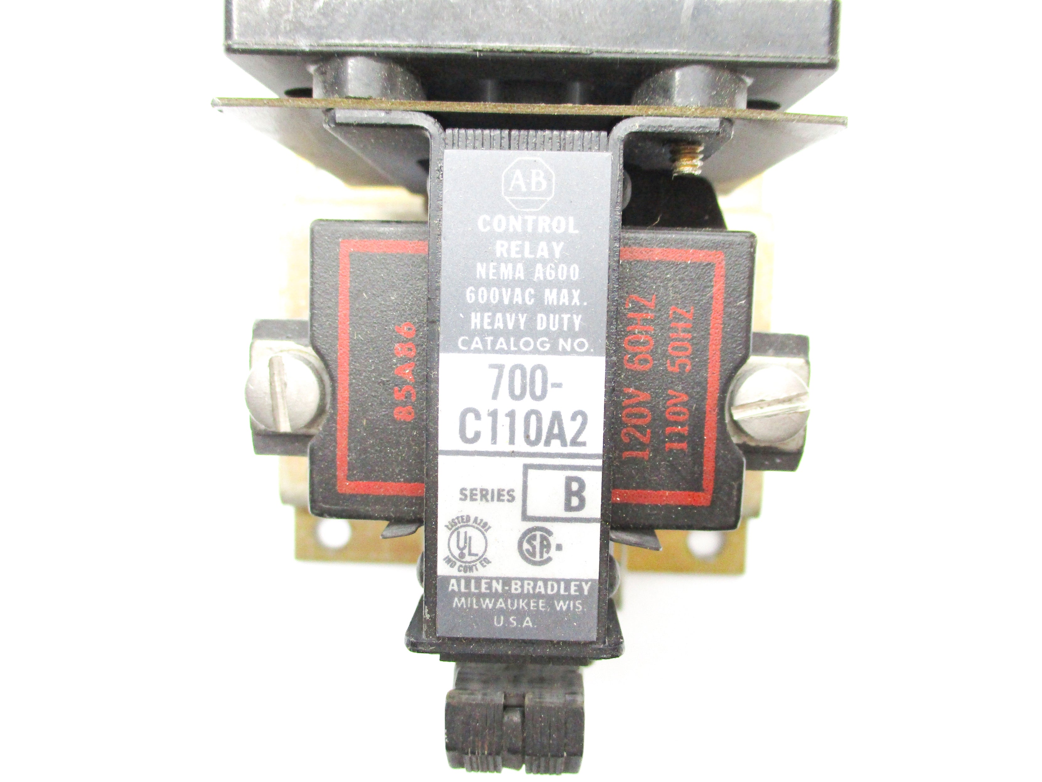 INDUSTRIAL SPARE PART 700-C110A2 SER. B 110/120V UNMP
