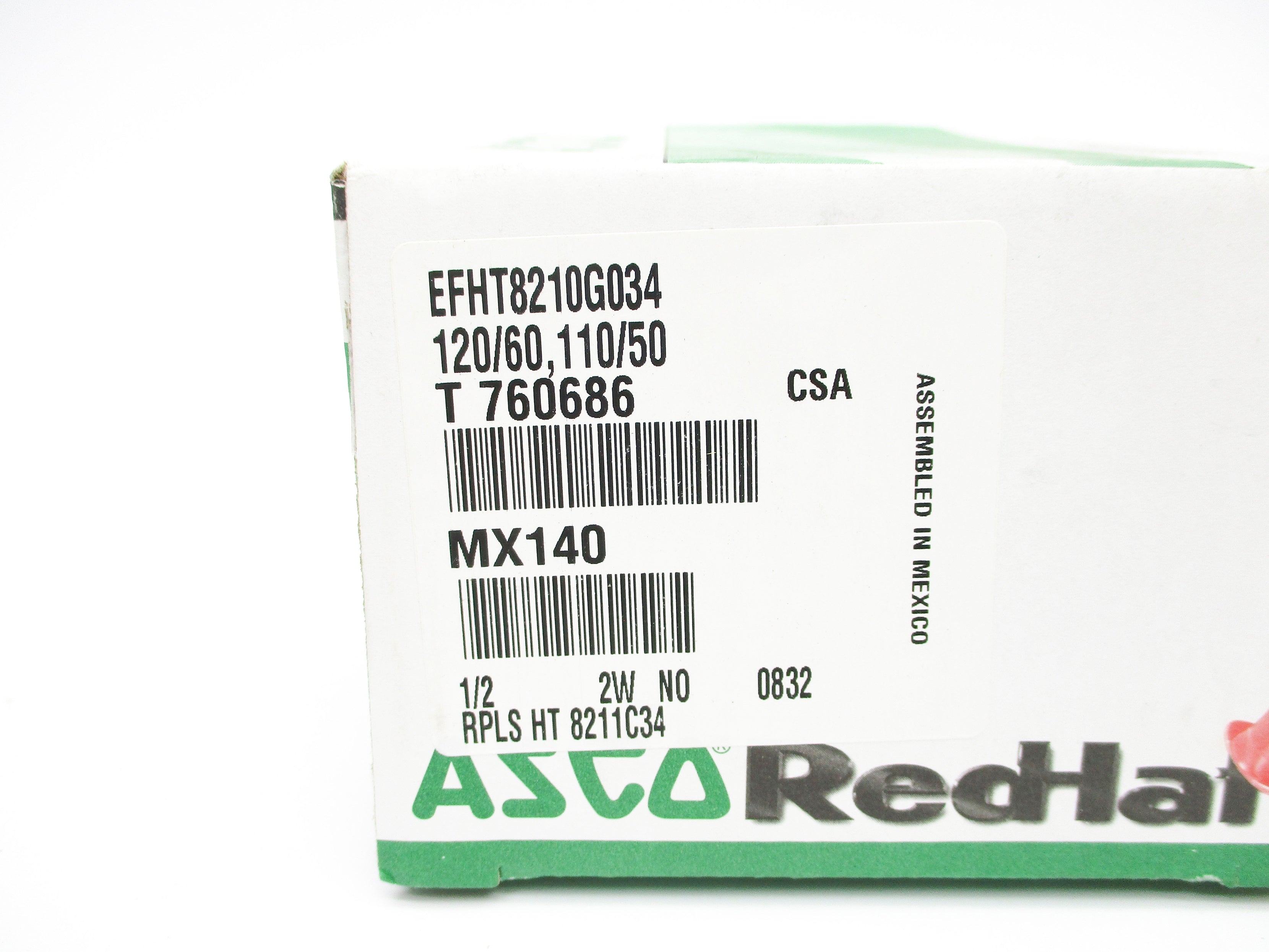 ASCO EFHT8210G034 110/120V 150PSI NSMP