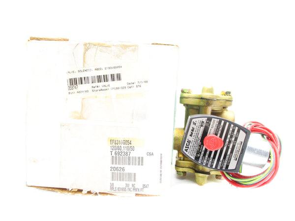 ASCO EF8316G054 110/120V 10-150PSI 3/8" NSMP