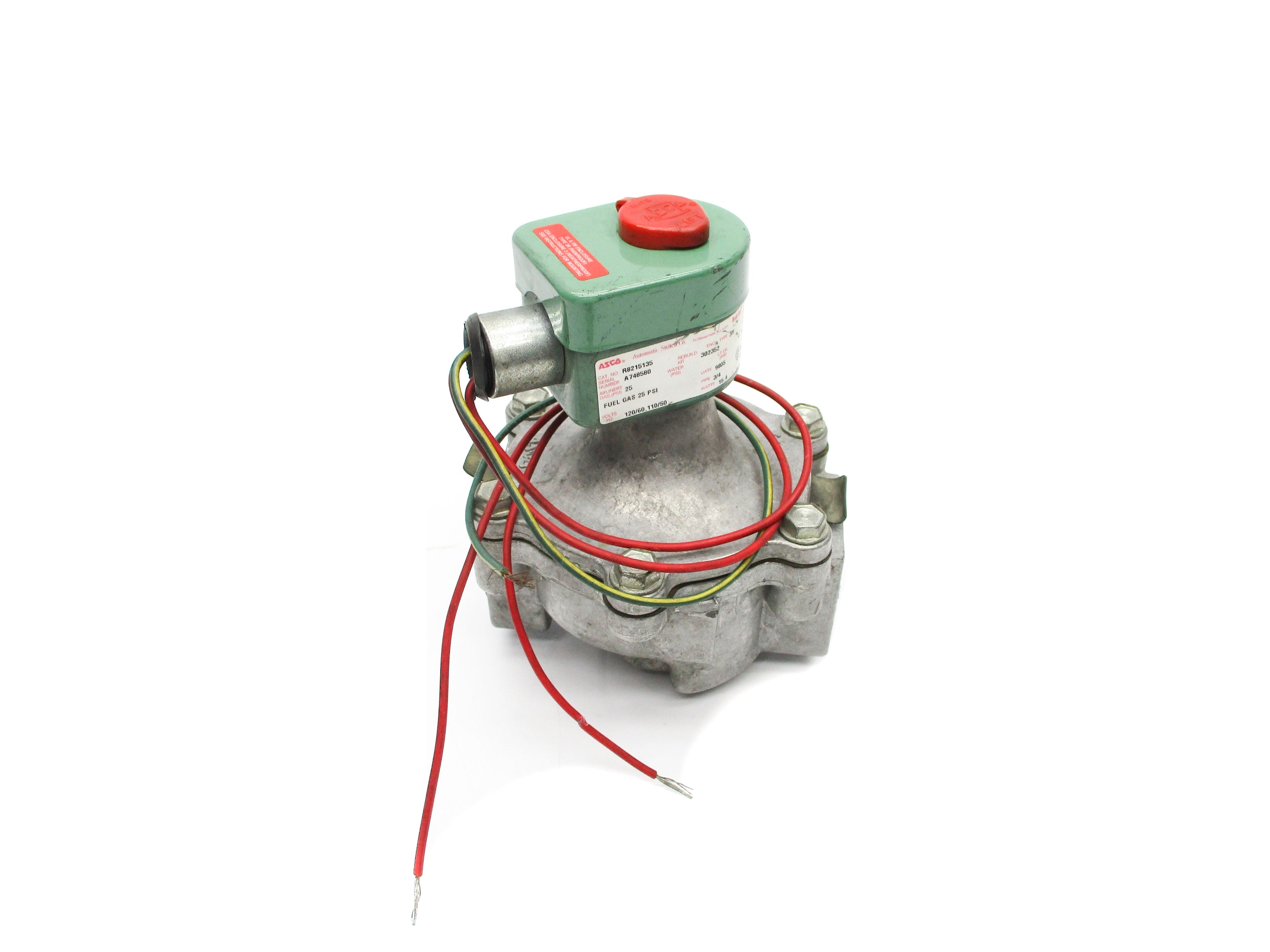 ASCO R8215135 110/120V 25PSI NSNP