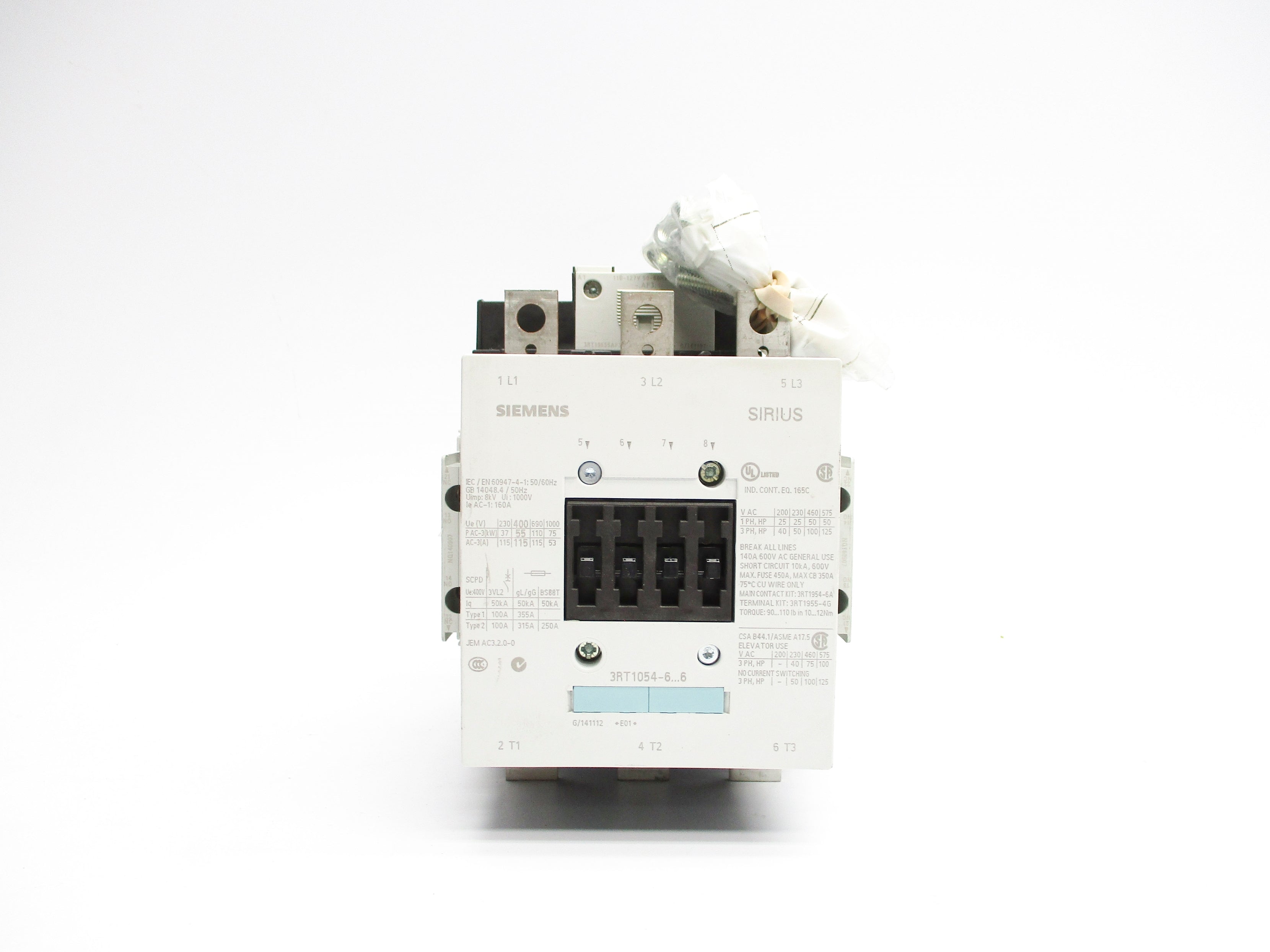 SIEMENS 3RT1054-6AF36 110/127V NSNP