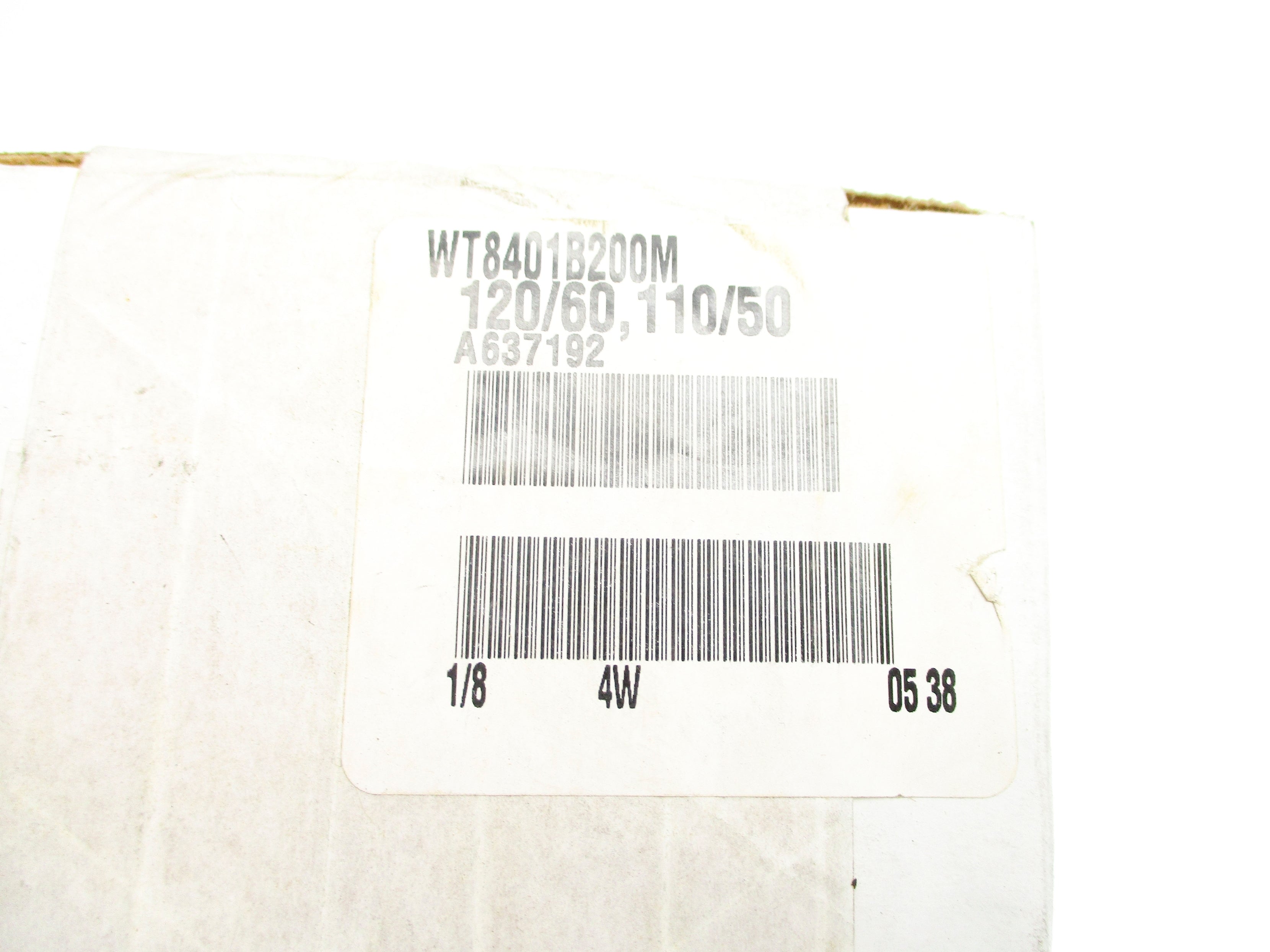 ASCO WT8401B200M 110/120V NSFS