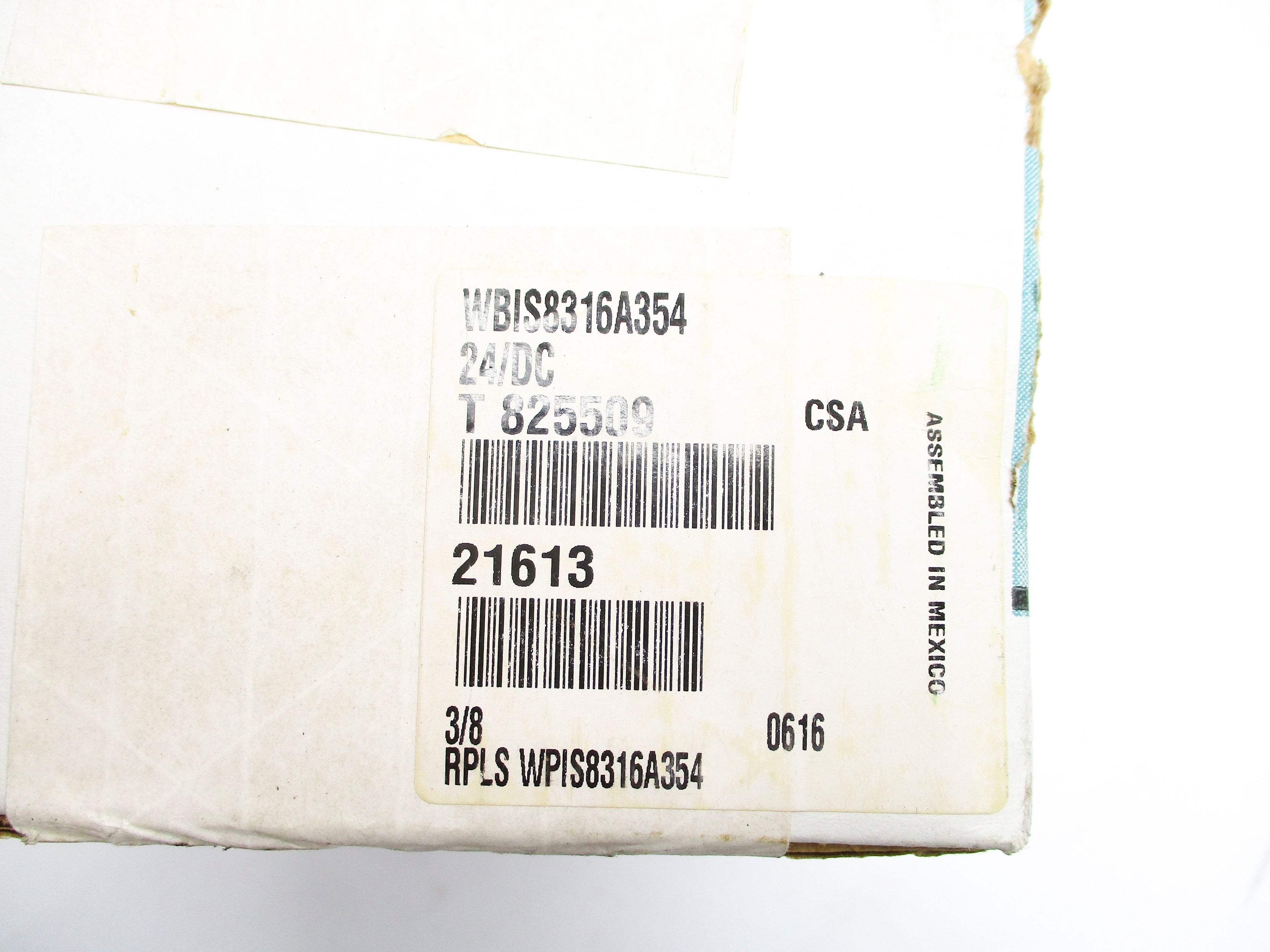 ASCO WBIS8316A354 24/DC NSMP