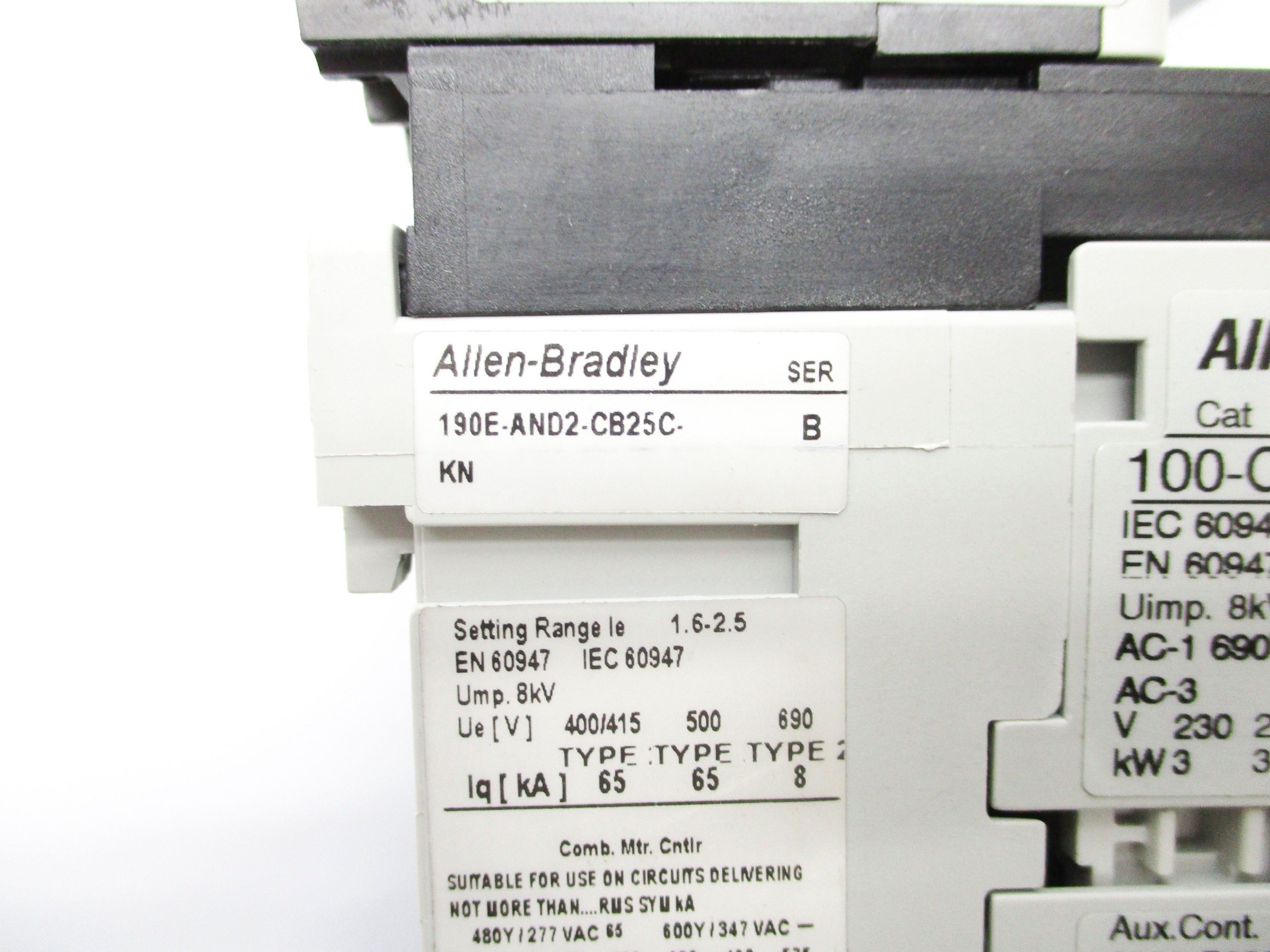 INDUSTRIAL SPARE PART 190E-AND2-CB25C-KN SER. B NSNP