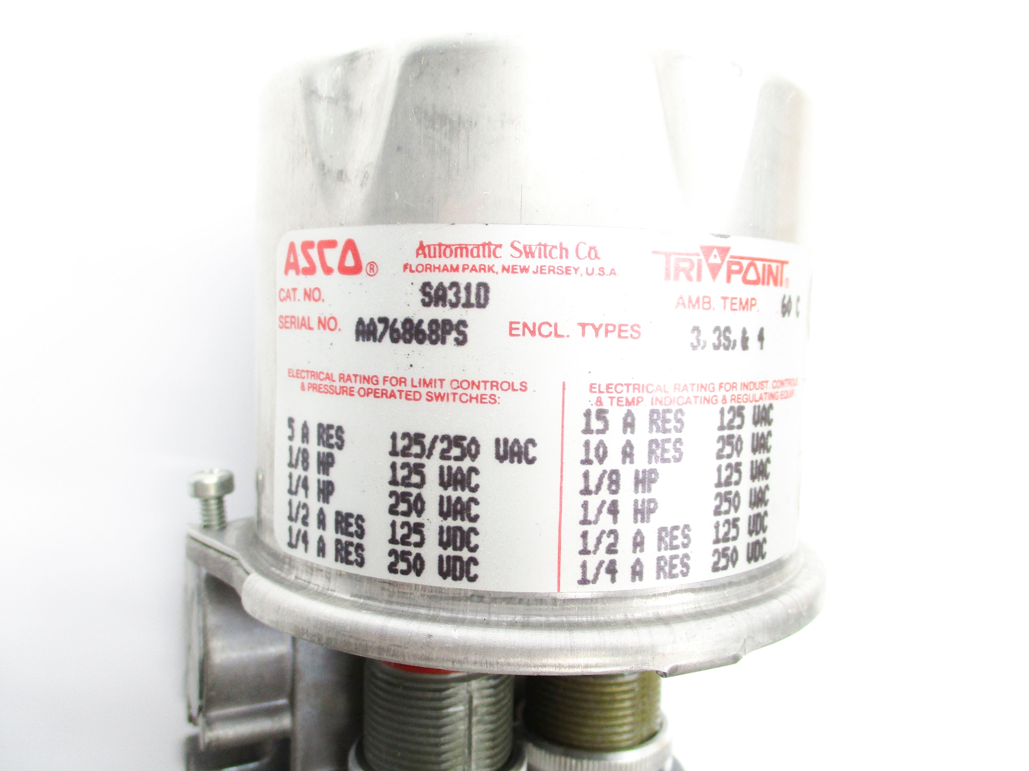 ASCO SA31D (AS PICTURED) NSNP