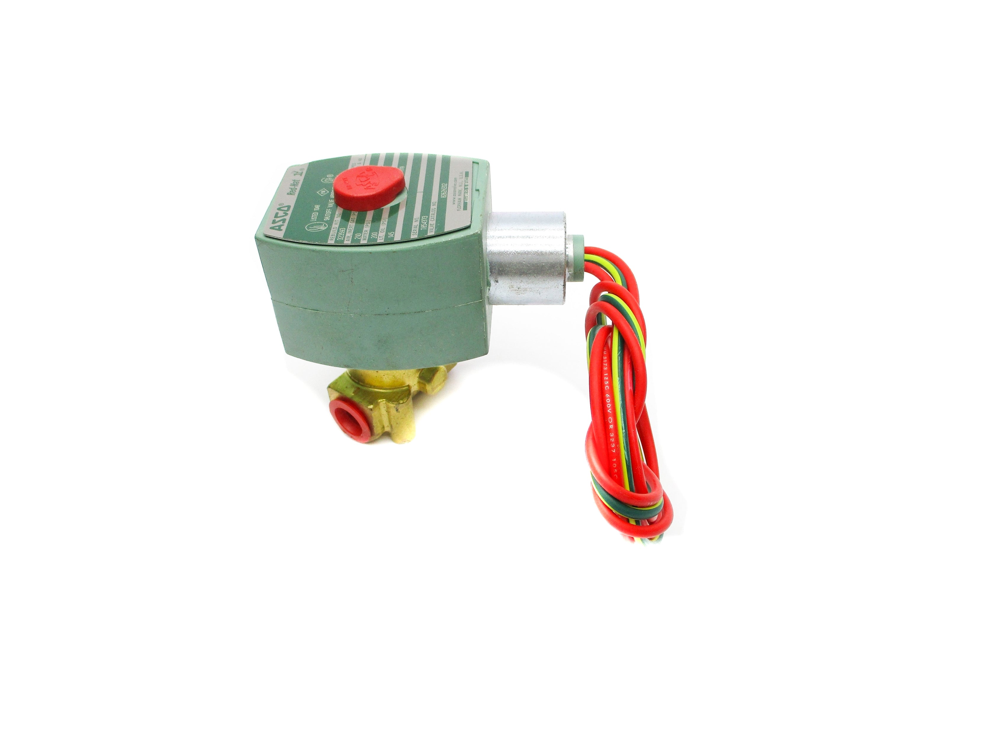 ASCO 8262H202 120/60 110/50 210PSI NSNP