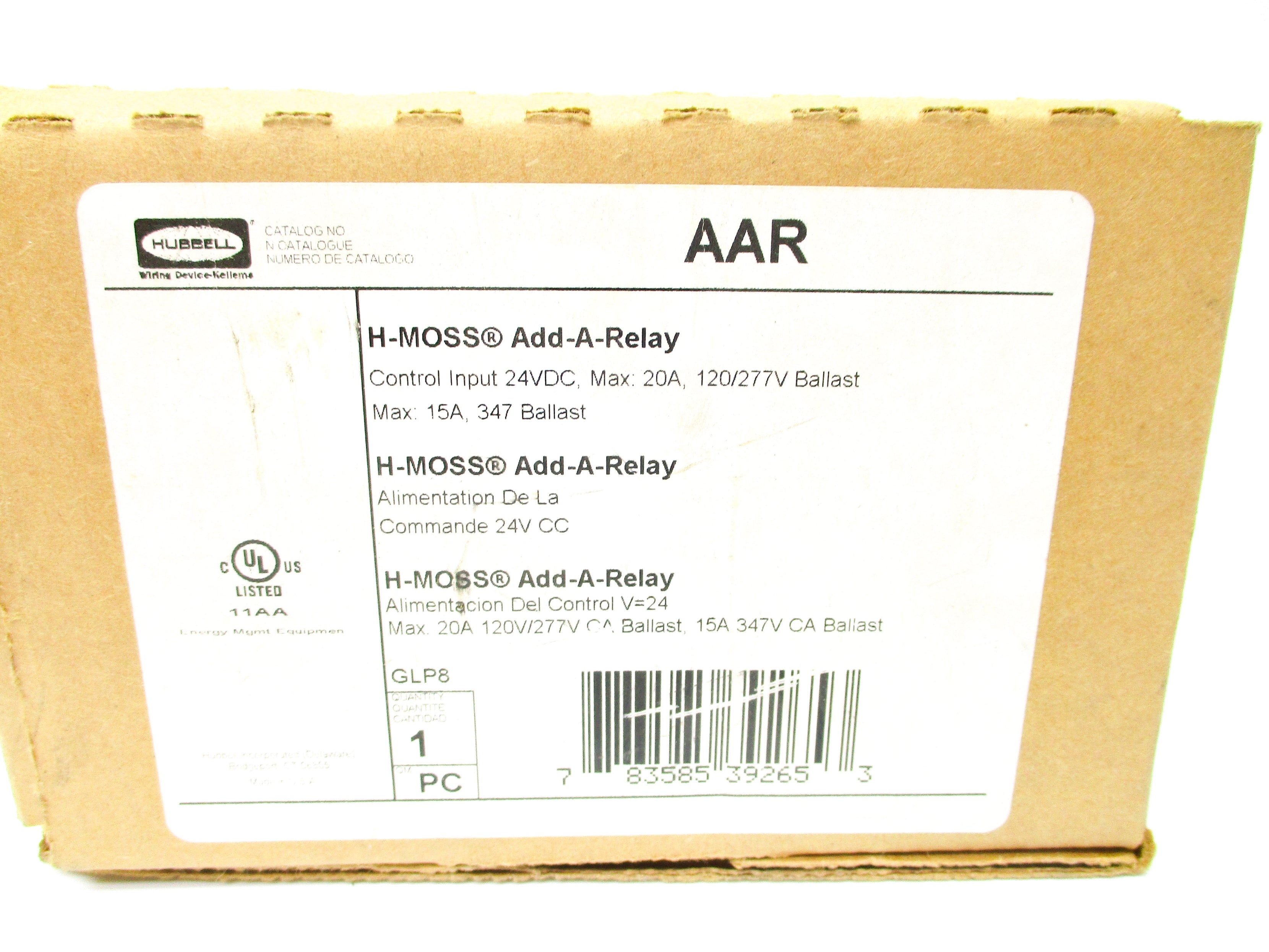 HUBBELL AAR 24VDC 20A NSMP