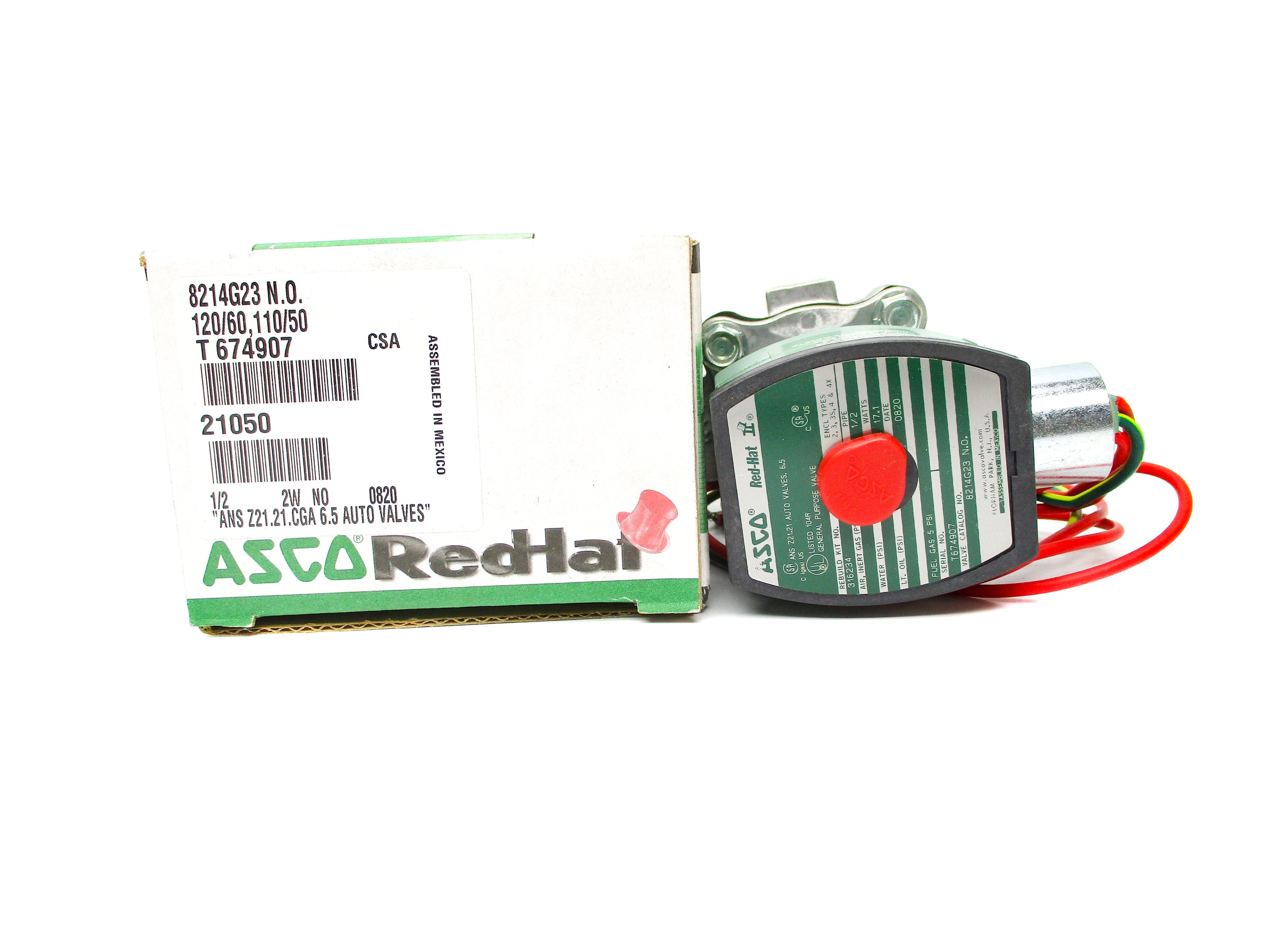 ASCO 8214G23 110/120V 5PSI NSMP