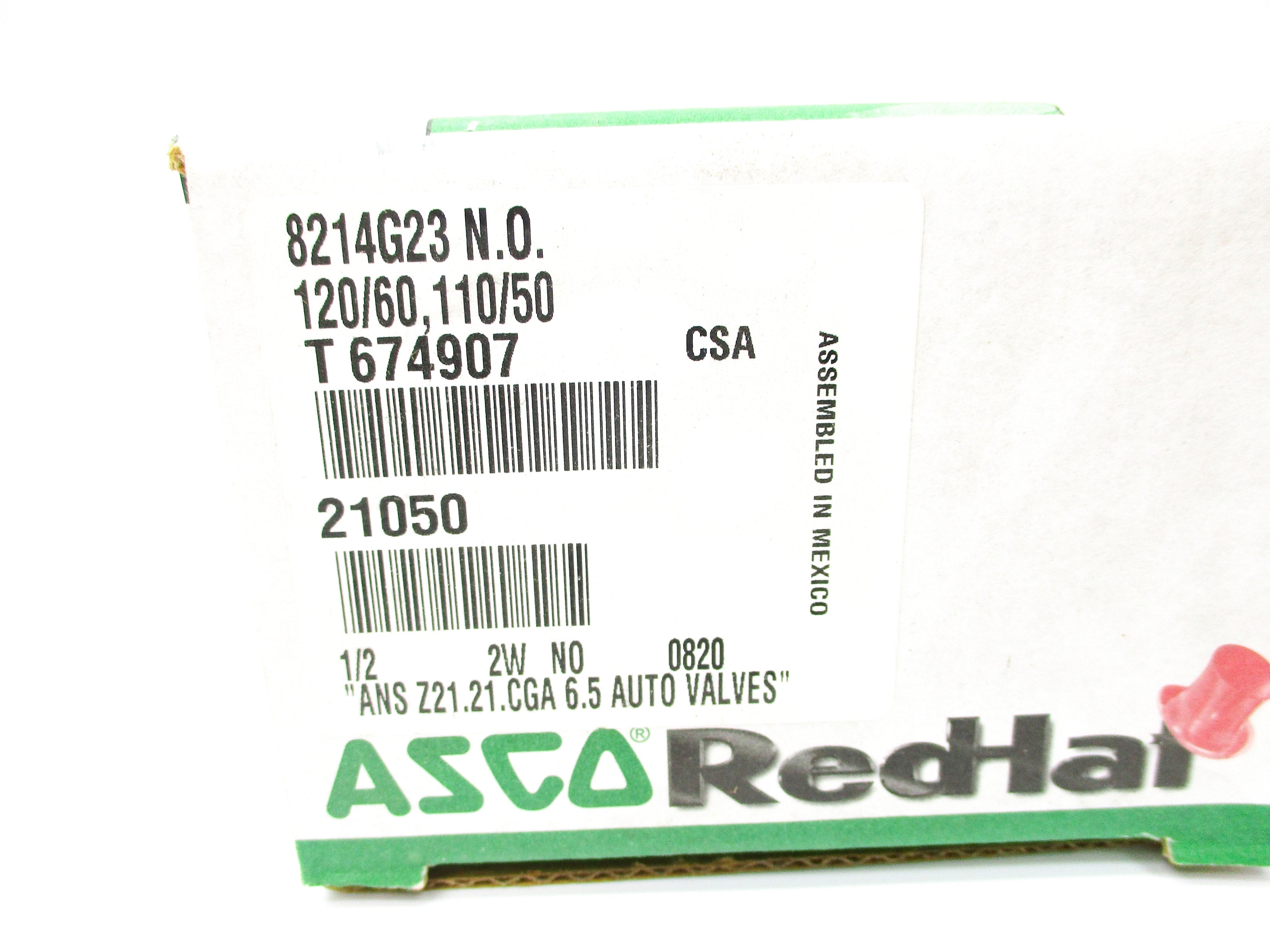 ASCO 8214G23 110/120V 5PSI NSMP