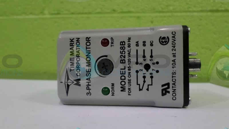 TIME MARK CORP. B258B 3 PHASE MONITOR *NEW NO BOX*