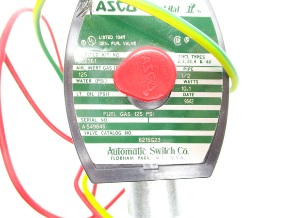 ASCO 8215G23 110/120V 125PSI NSNP