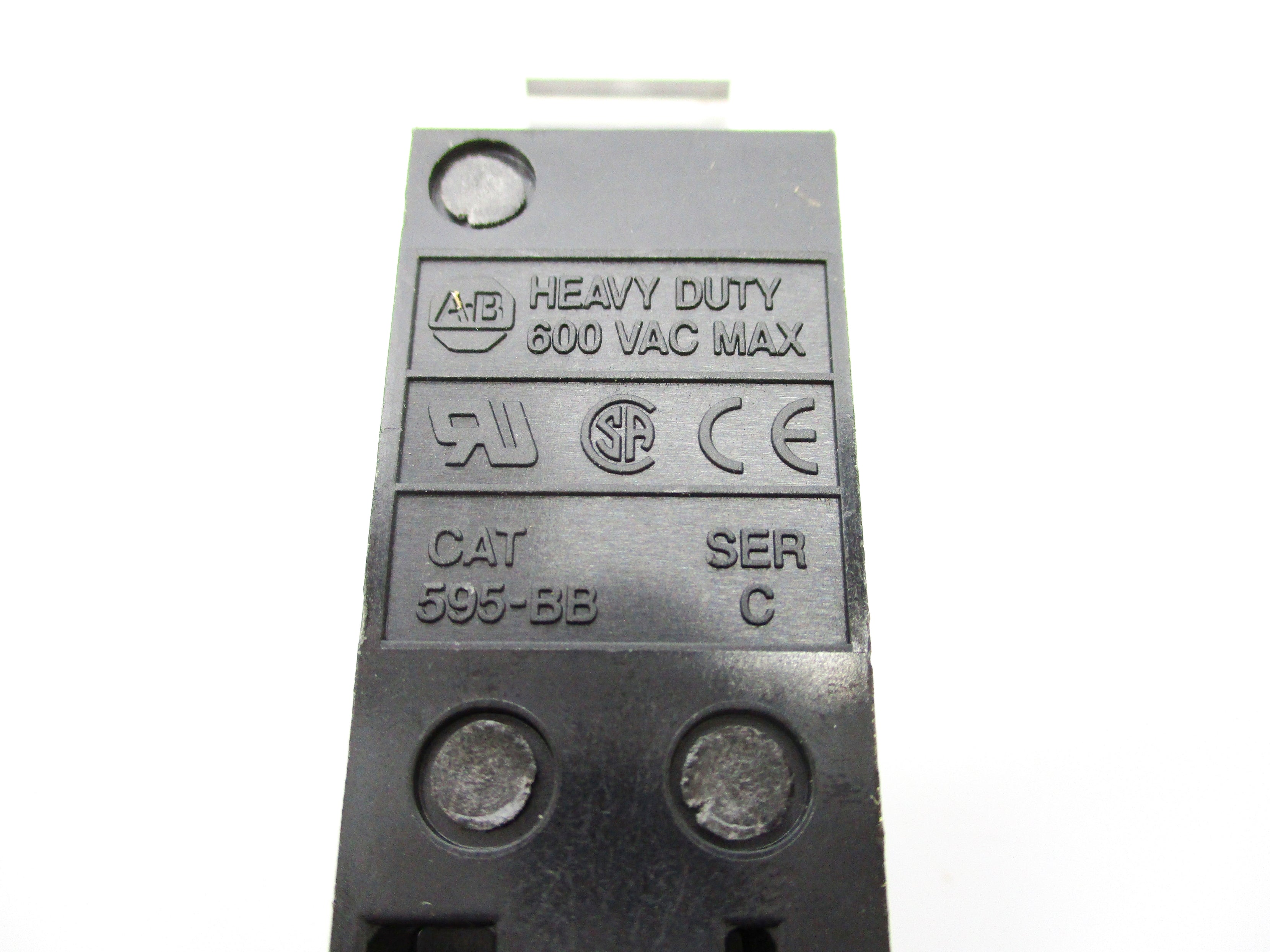 INDUSTRIAL SPARE PART 595-BB SER. C 600VAC NSNP