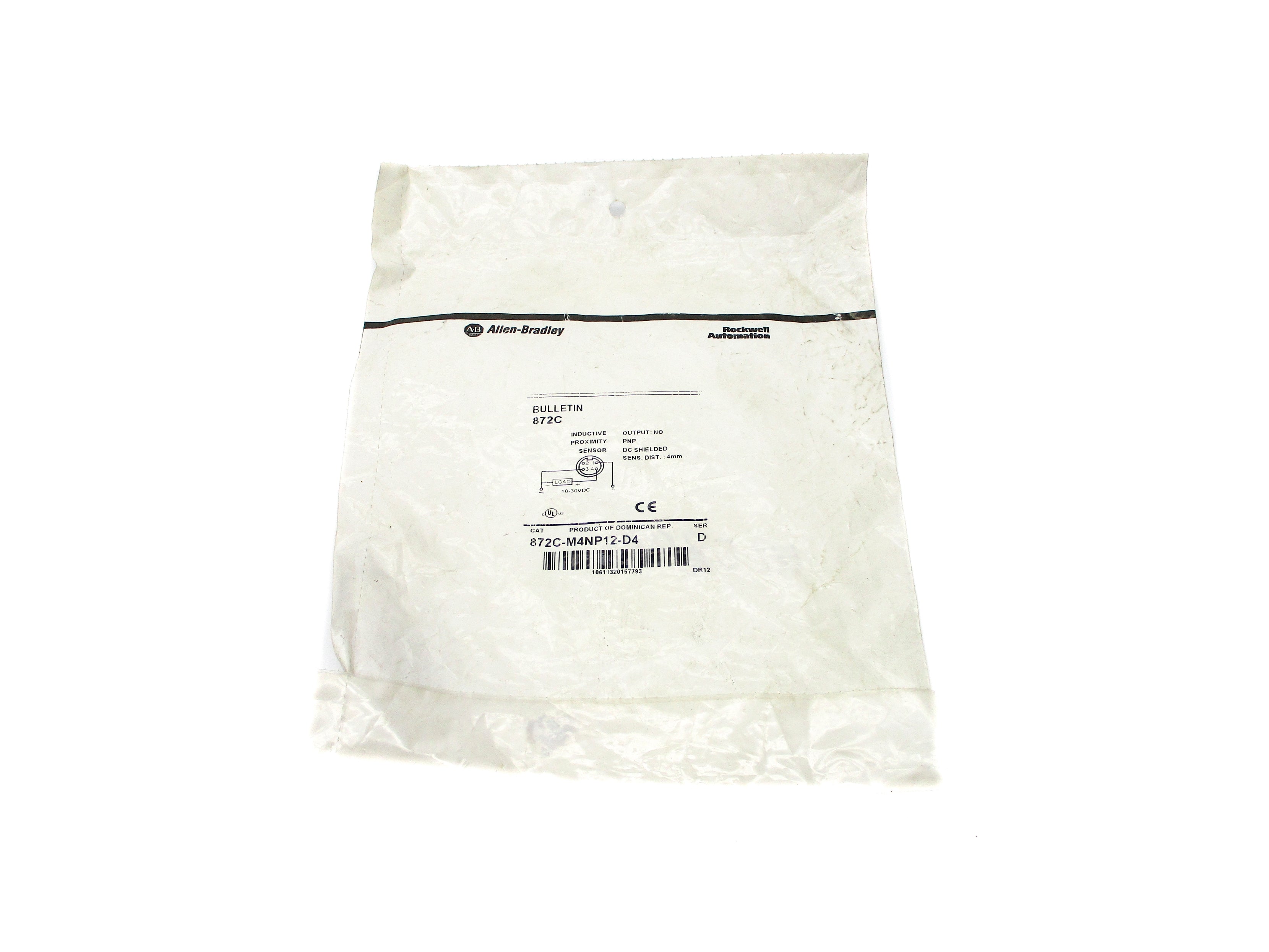 ALLEN BRADLEY 872C-M4NP12-D4 SER. D NSMP