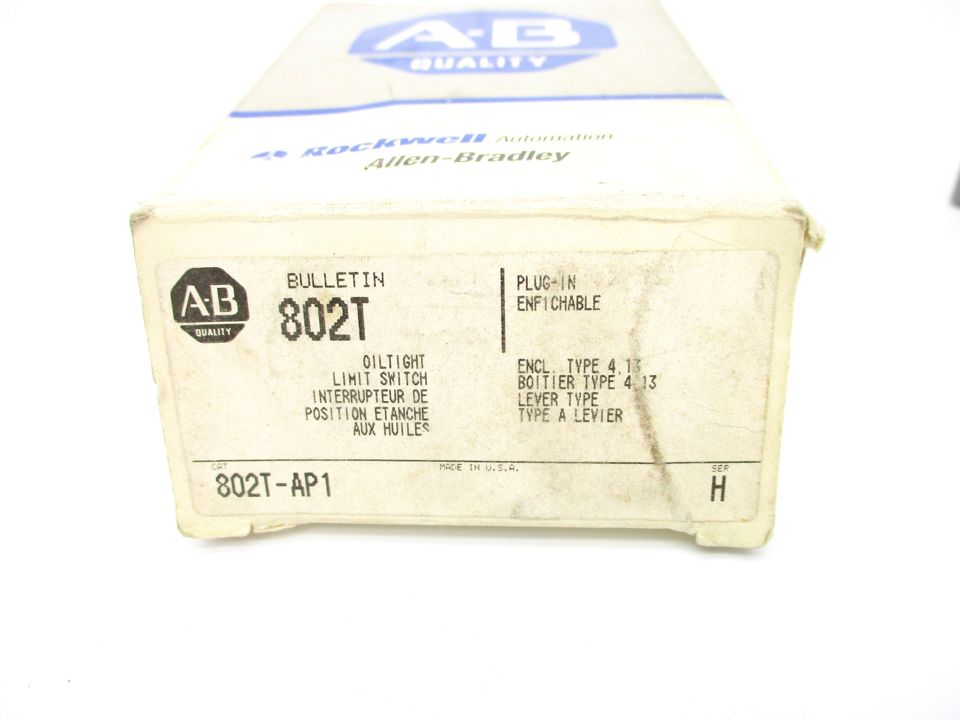 ALLEN BRADLEY 802T-AP1 SER. H (GY/BL) NSMP