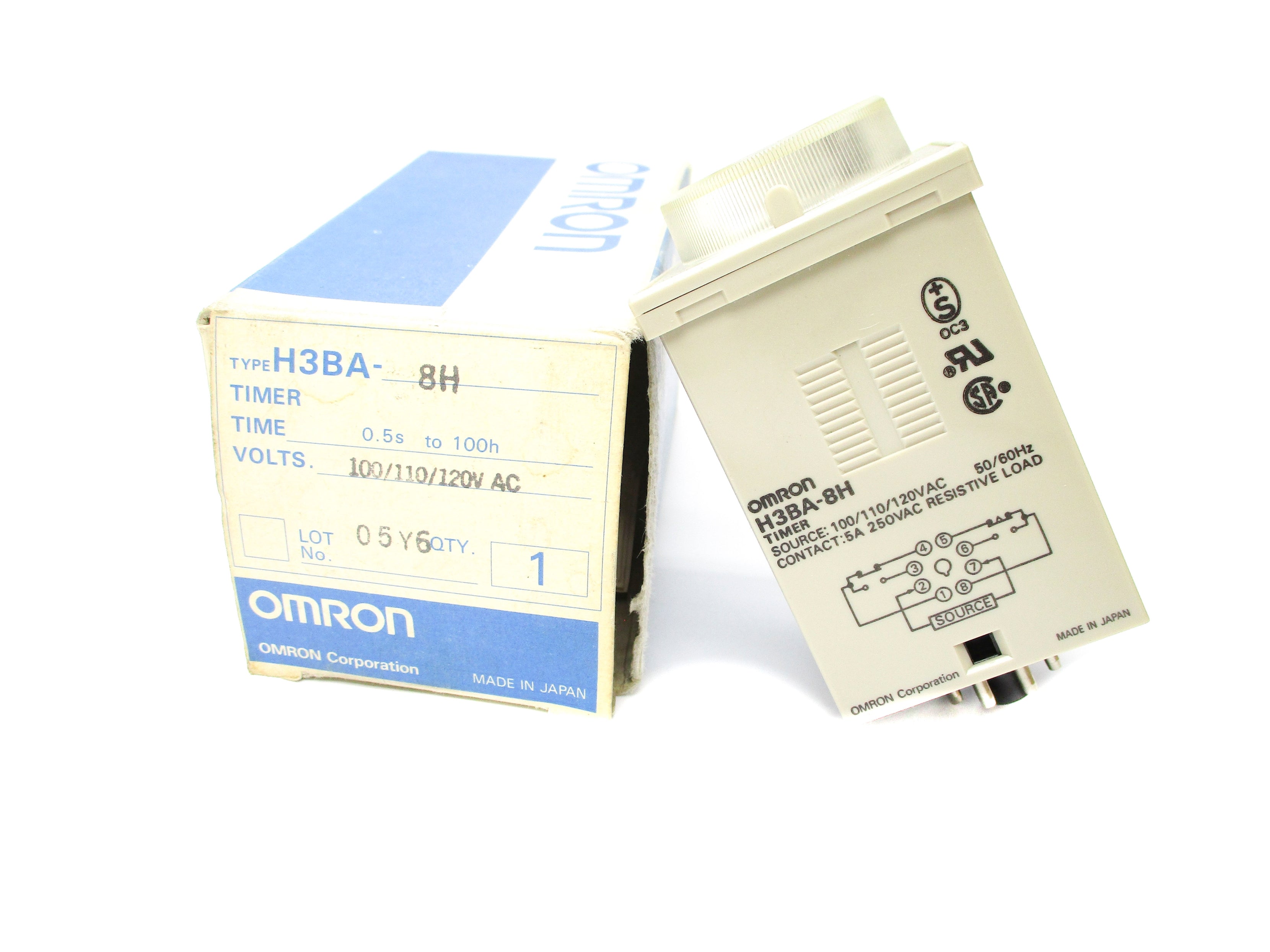 OMRON H3BA-8H 100/110/120VAC NSMP