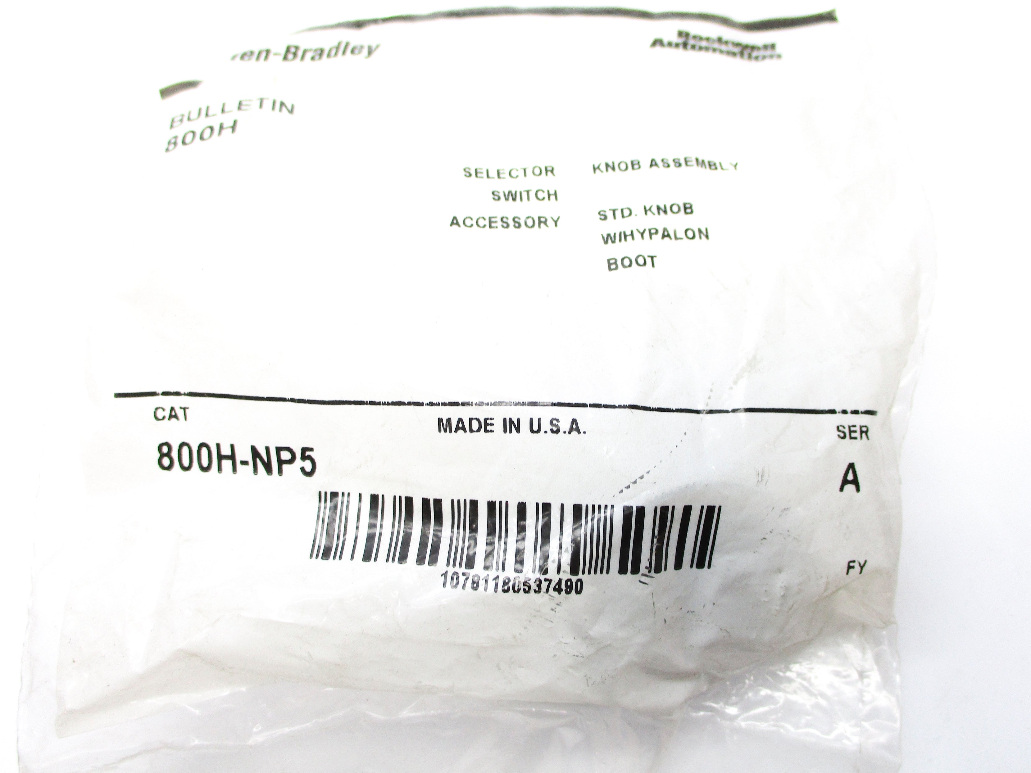 INDUSTRIAL SPARE PART 800H-NP5 SER. A NSMP