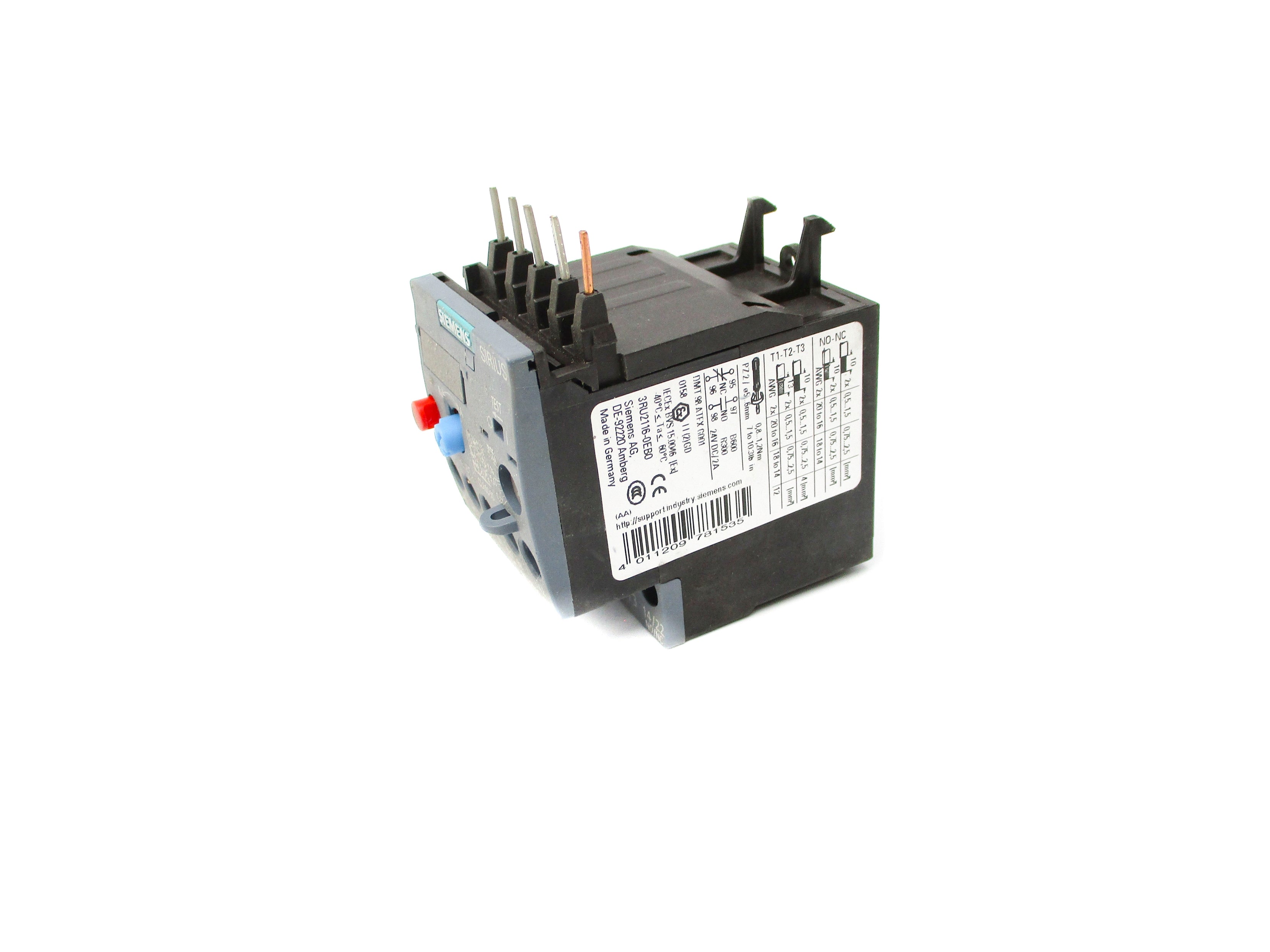 SIEMENS 3RU2116-0EB0 0.28-0.4A NSNP