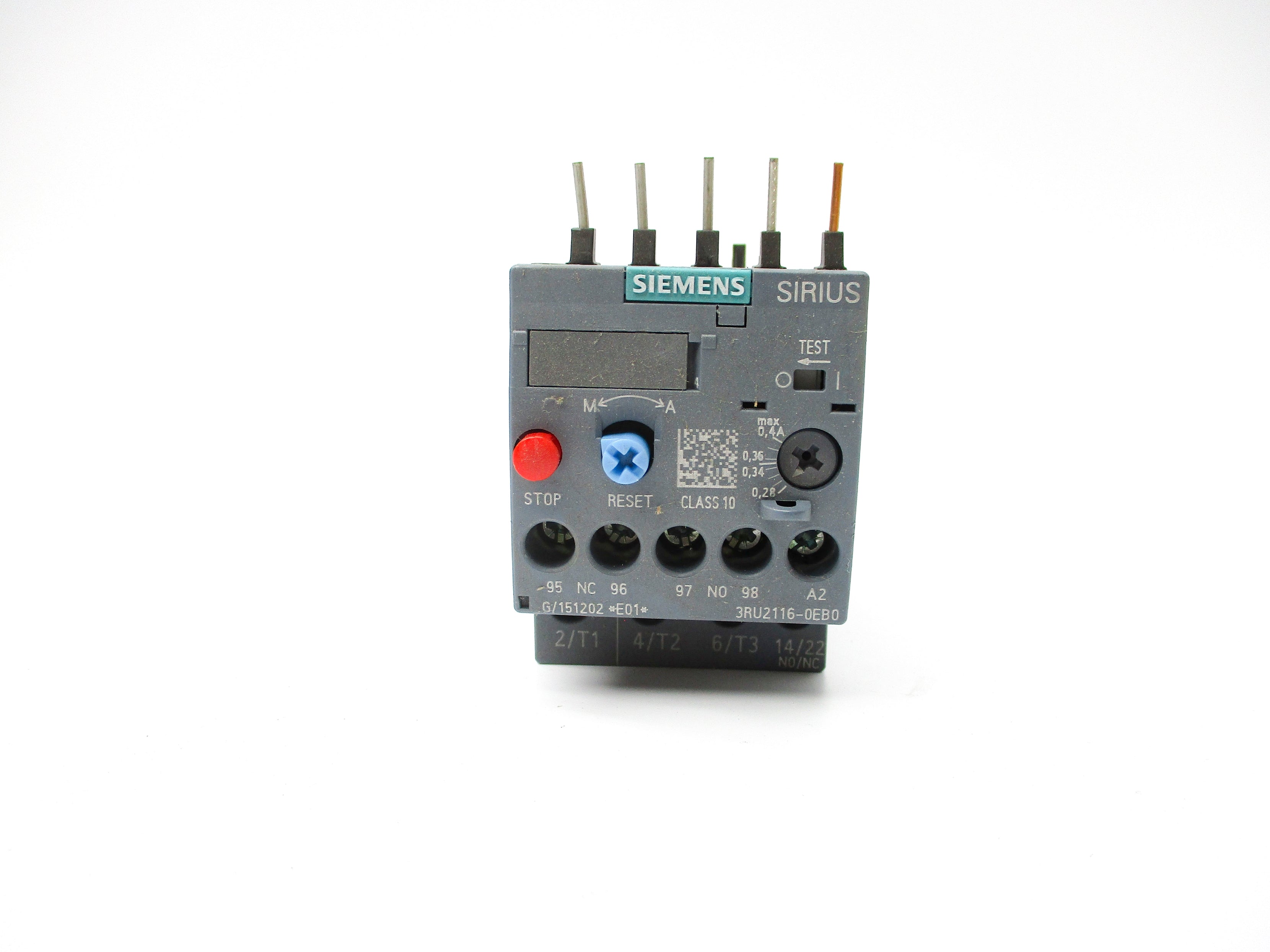 SIEMENS 3RU2116-0EB0 0.28-0.4A NSNP