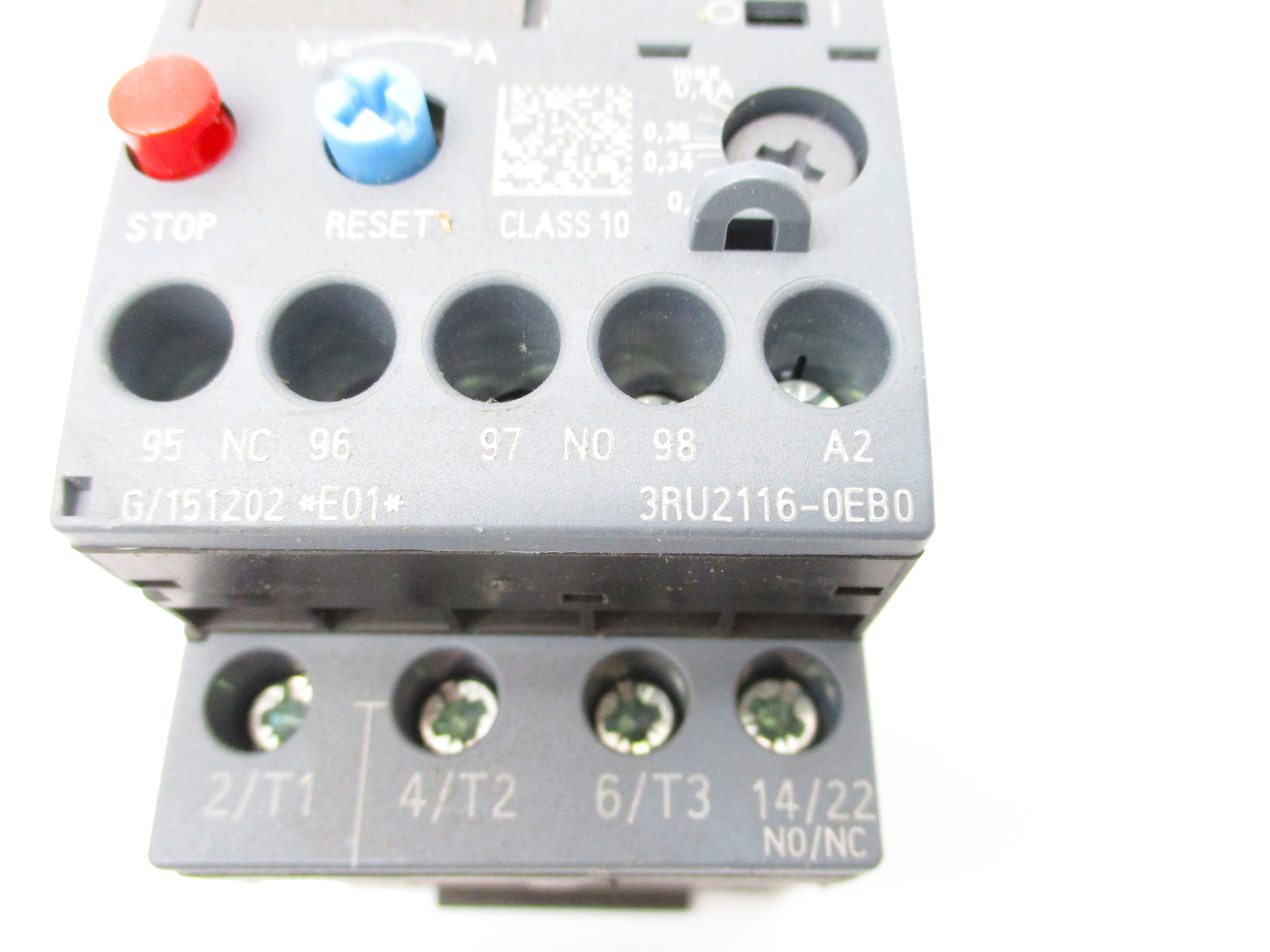 SIEMENS 3RU2116-0EB0 0.28-0.4A NSNP