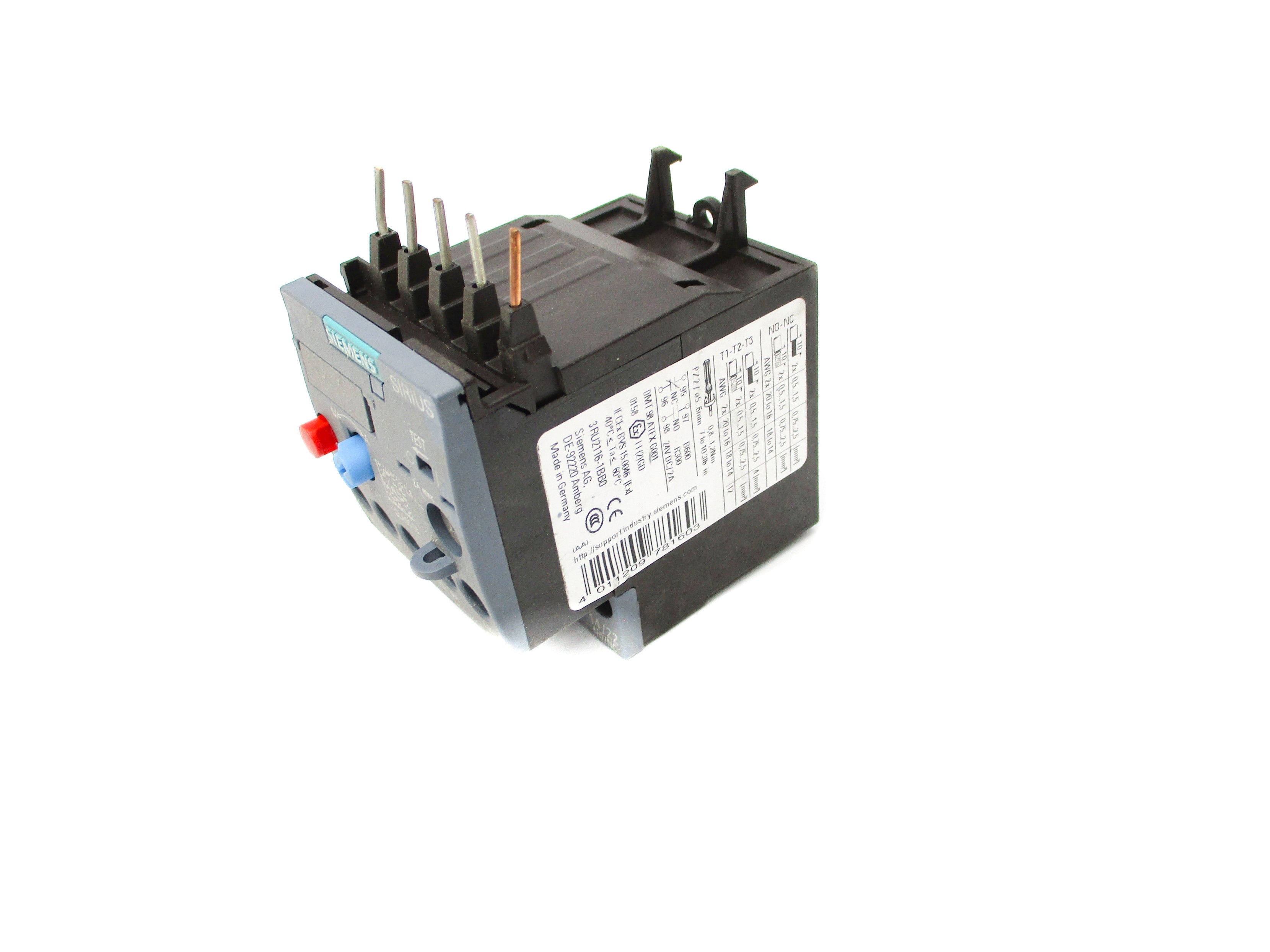 SIEMENS 3RU2116-1BB0 1.4-2A NSNP