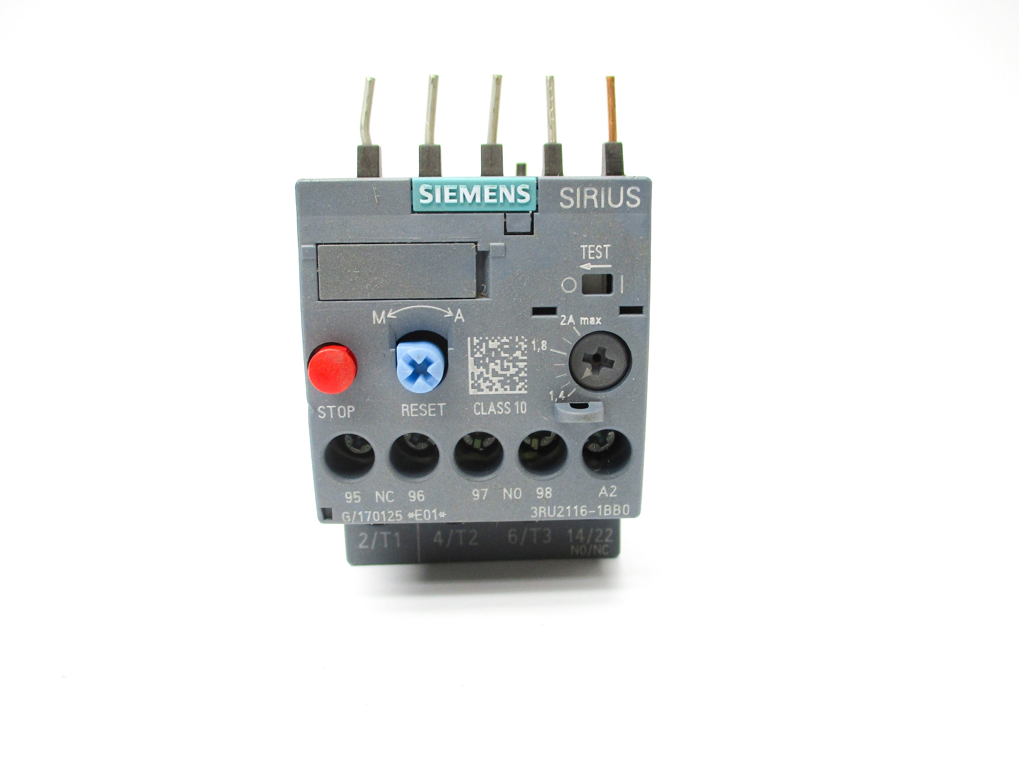 SIEMENS 3RU2116-1BB0 1.4-2A NSNP