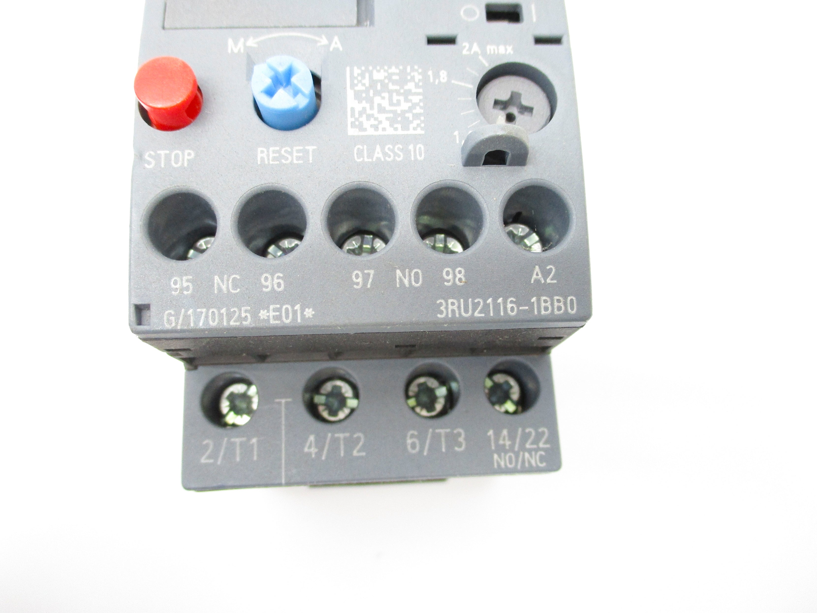 SIEMENS 3RU2116-1BB0 1.4-2A NSNP