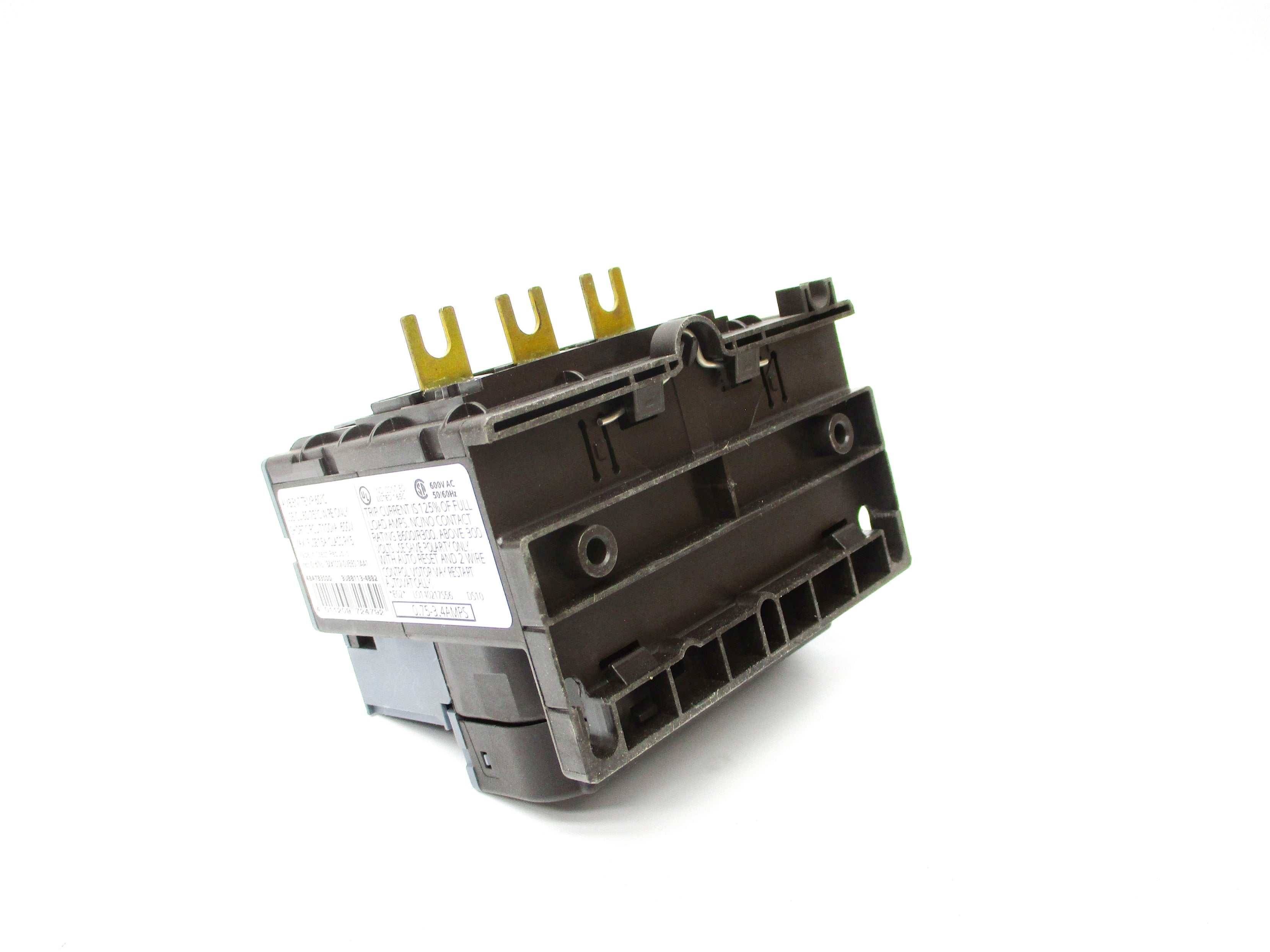 SIEMENS 48ATB3S00 3UB8113-4BB2 600VAC 0.75-3.4A NSNP