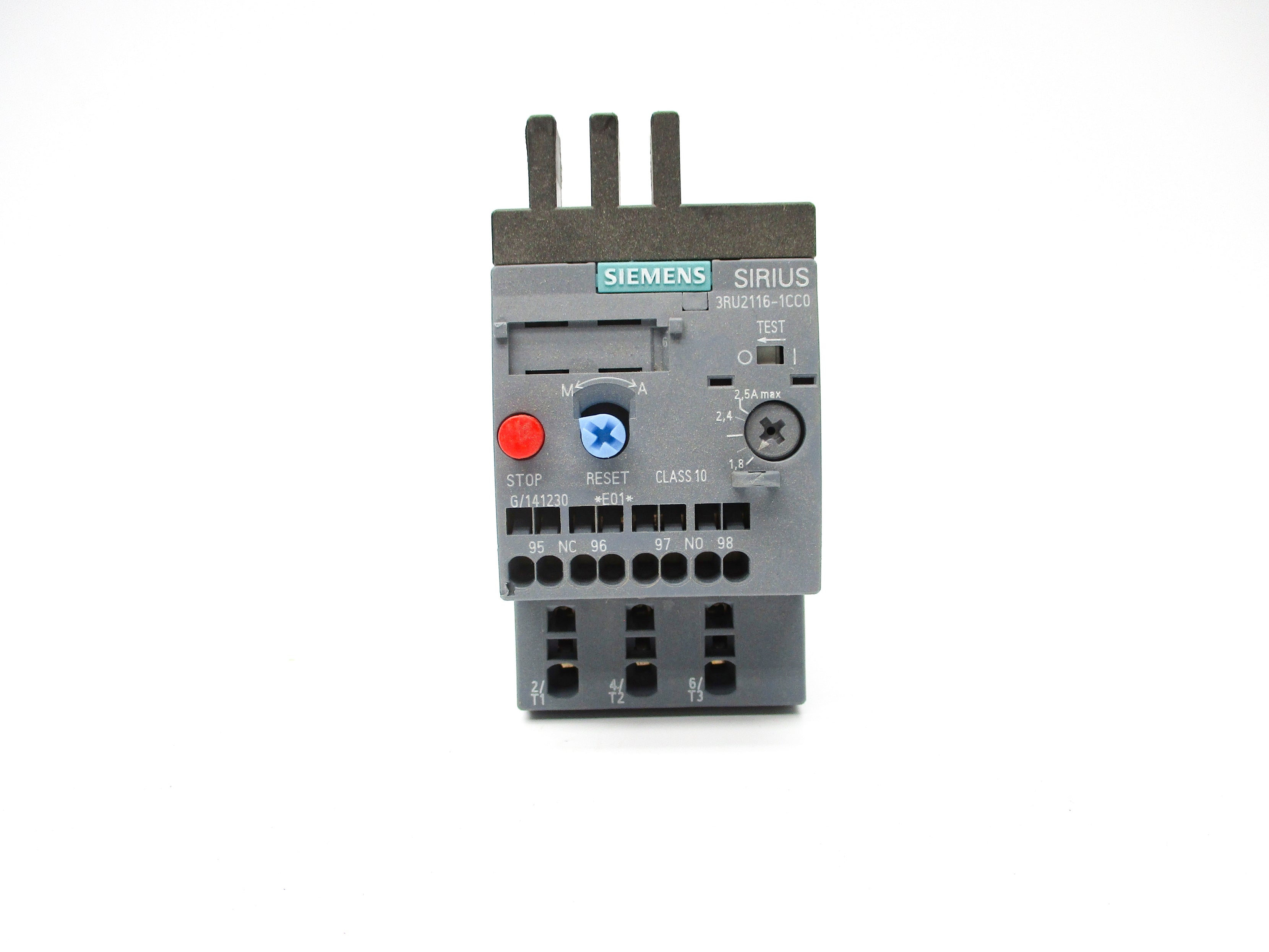 SIEMENS 3RU2116-1CC0 1.8-2.5A NSNP