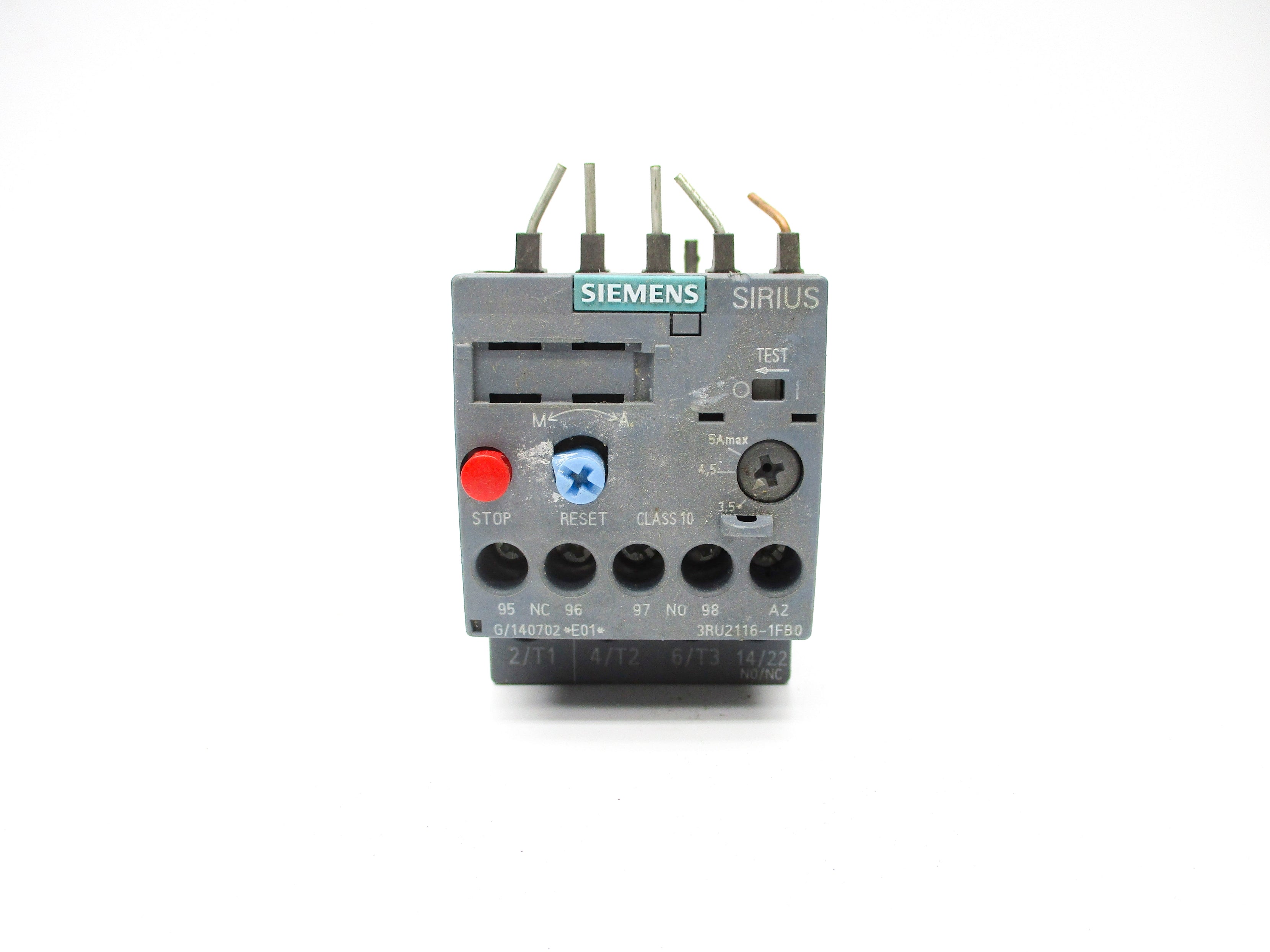 SIEMENS 3RU2116-1FB0 3.5-5A UNMP