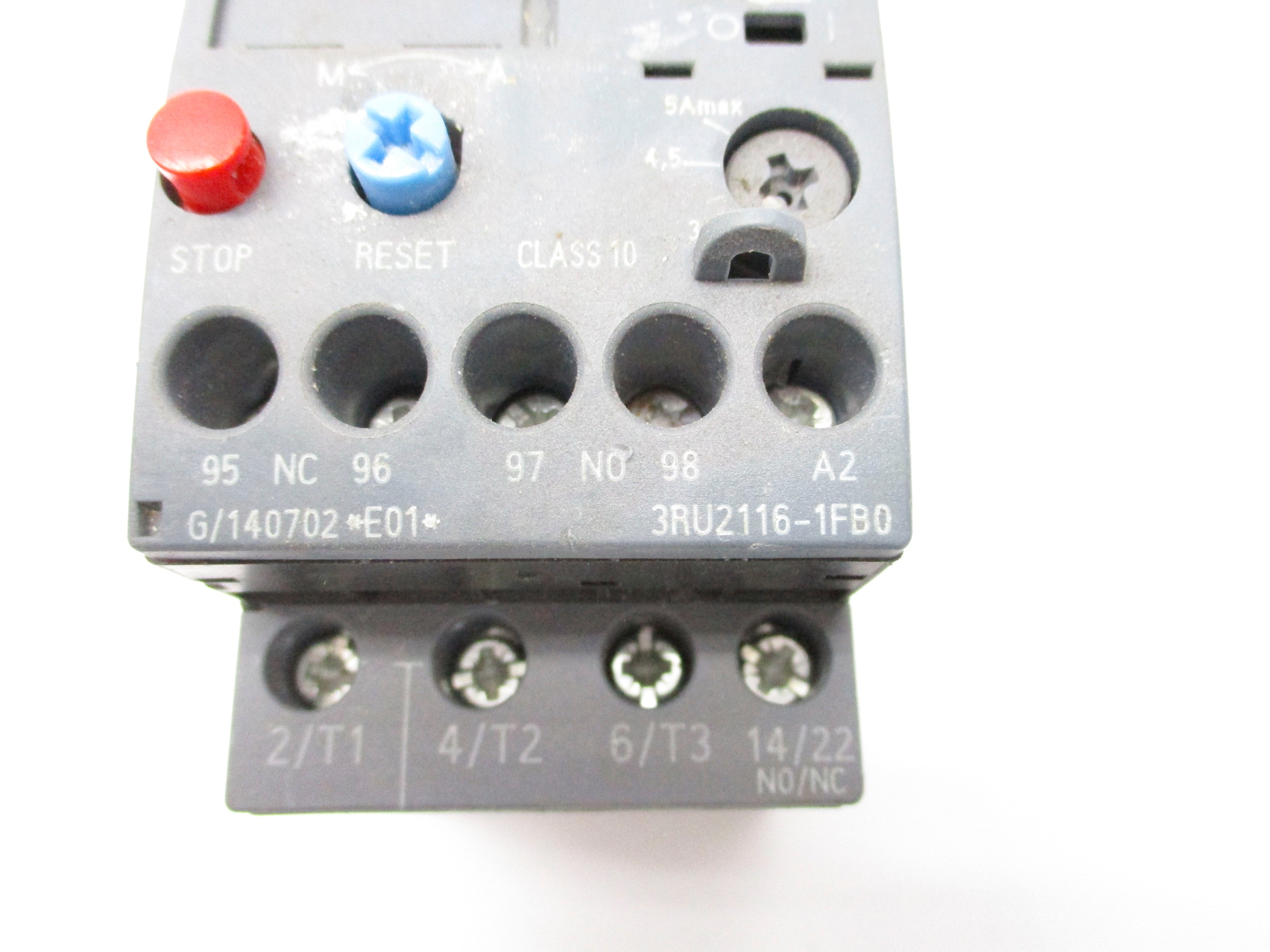SIEMENS 3RU2116-1FB0 3.5-5A UNMP