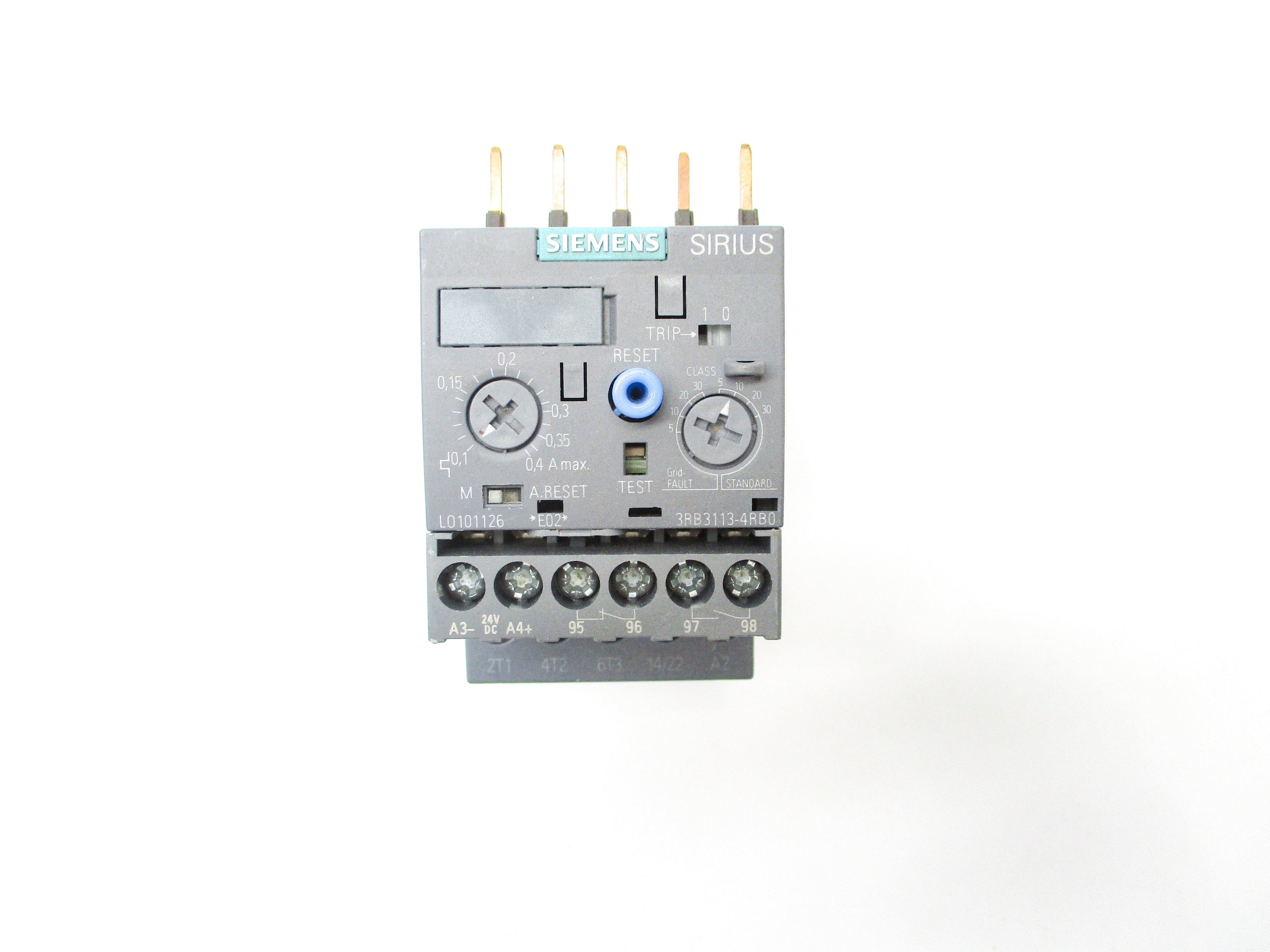 SIEMENS 3RB3113-4RB0 0.1-0.4A NSNP