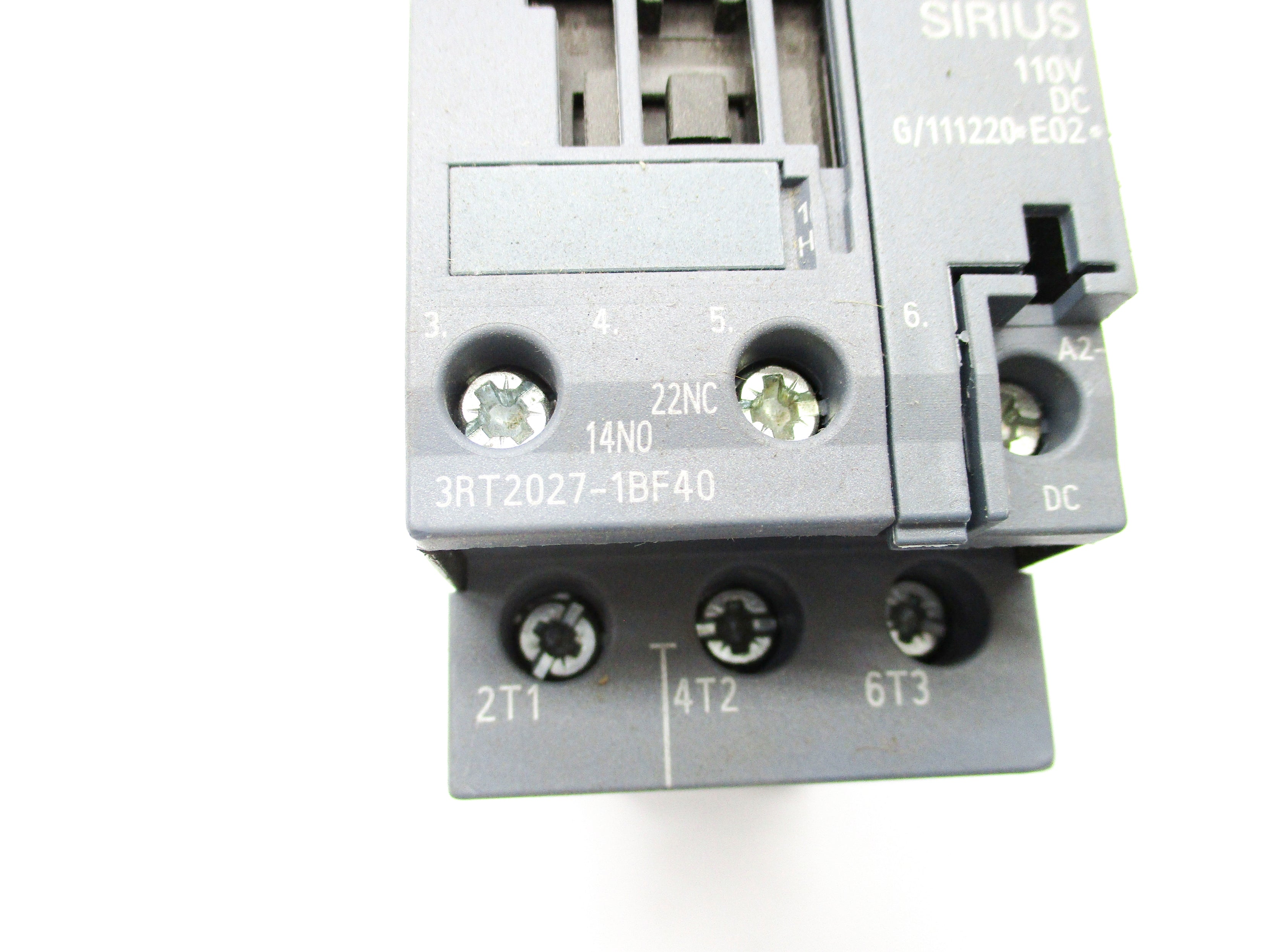 SIEMENS 3RT2027-1BF40 110VDC NSNP