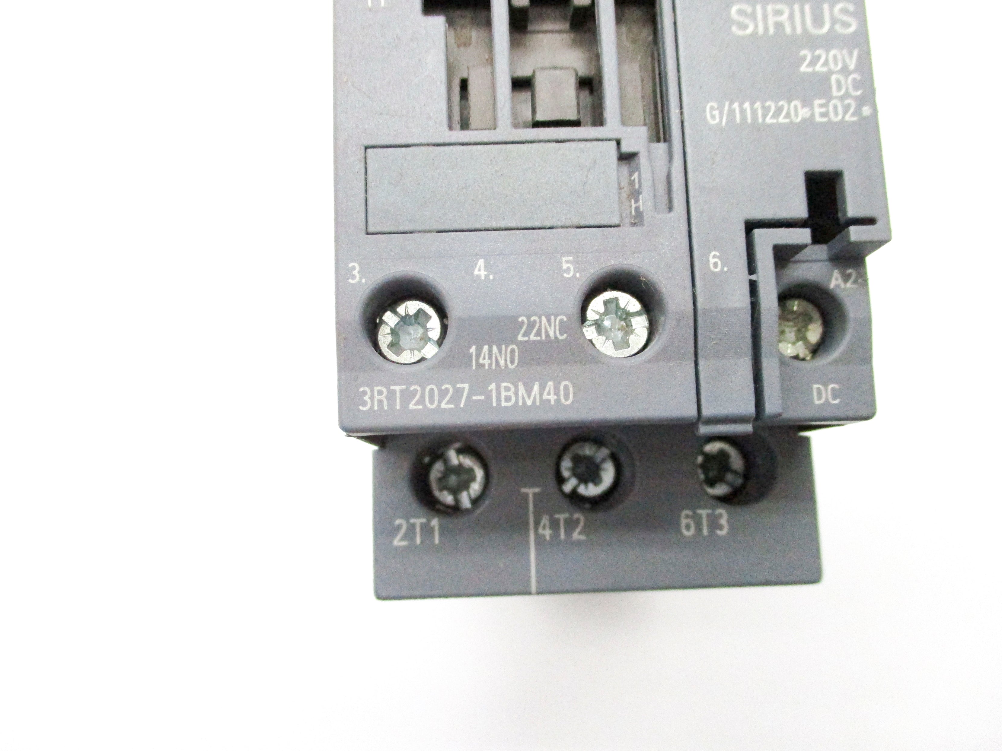 SIEMENS 3RT2027-1BM40 220VDC NSNP