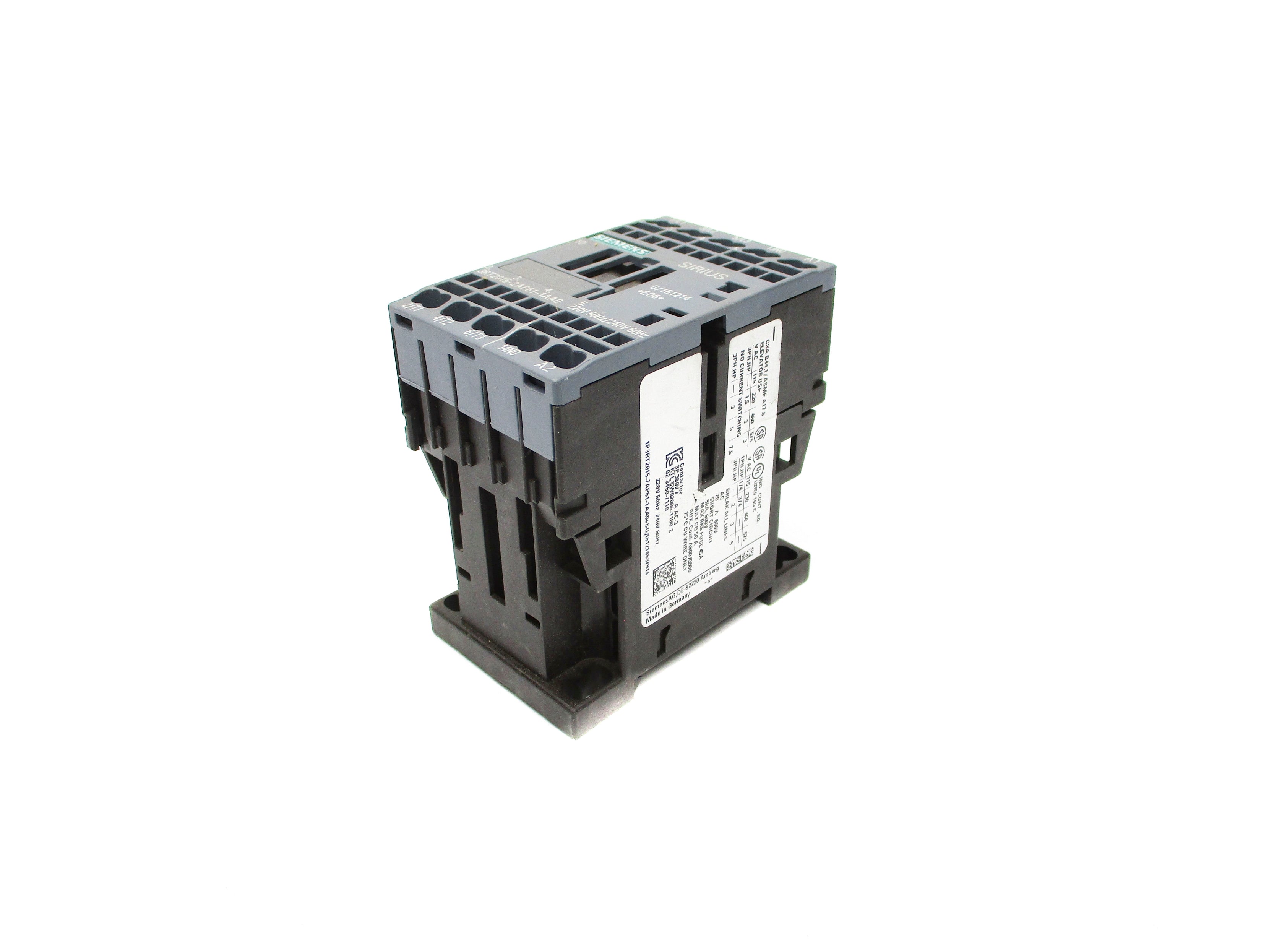 SIEMENS 3RT2015-2AP61-1AA0 220/240V NSNP