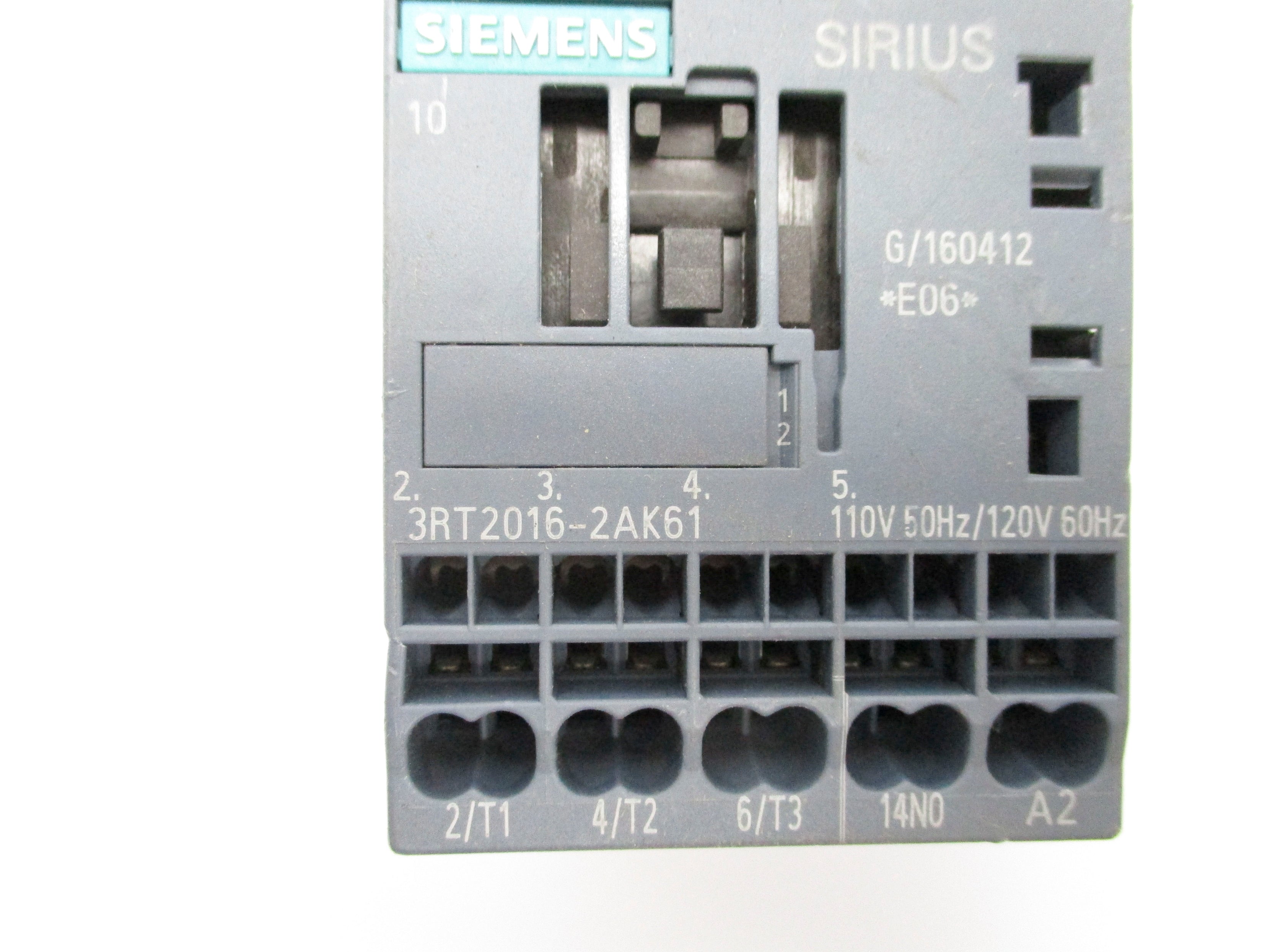 SIEMENS 3RT2016-2AK61 110/120V NSNP