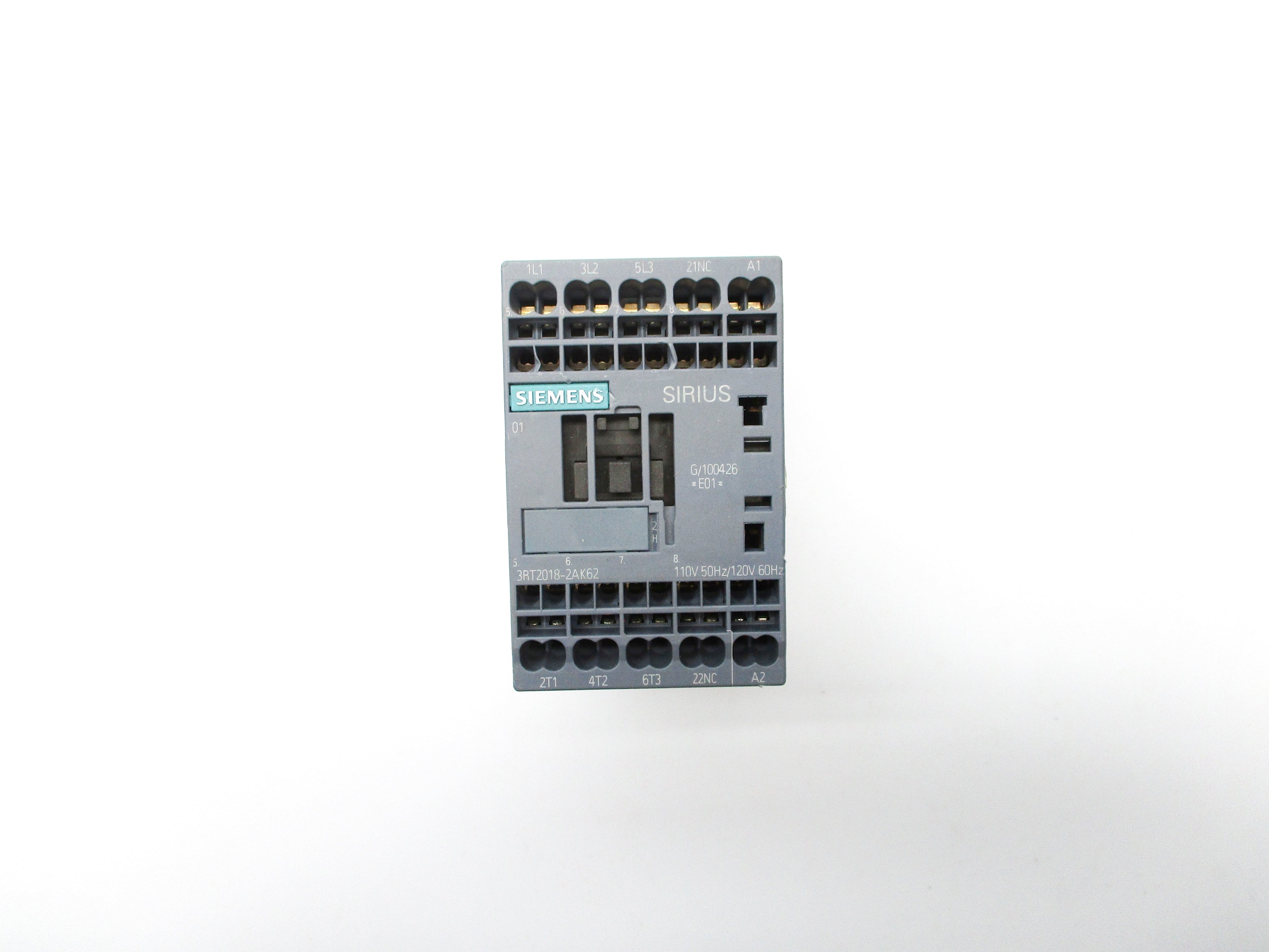 SIEMENS 3RT2018-2AK62 110/120V NSNP