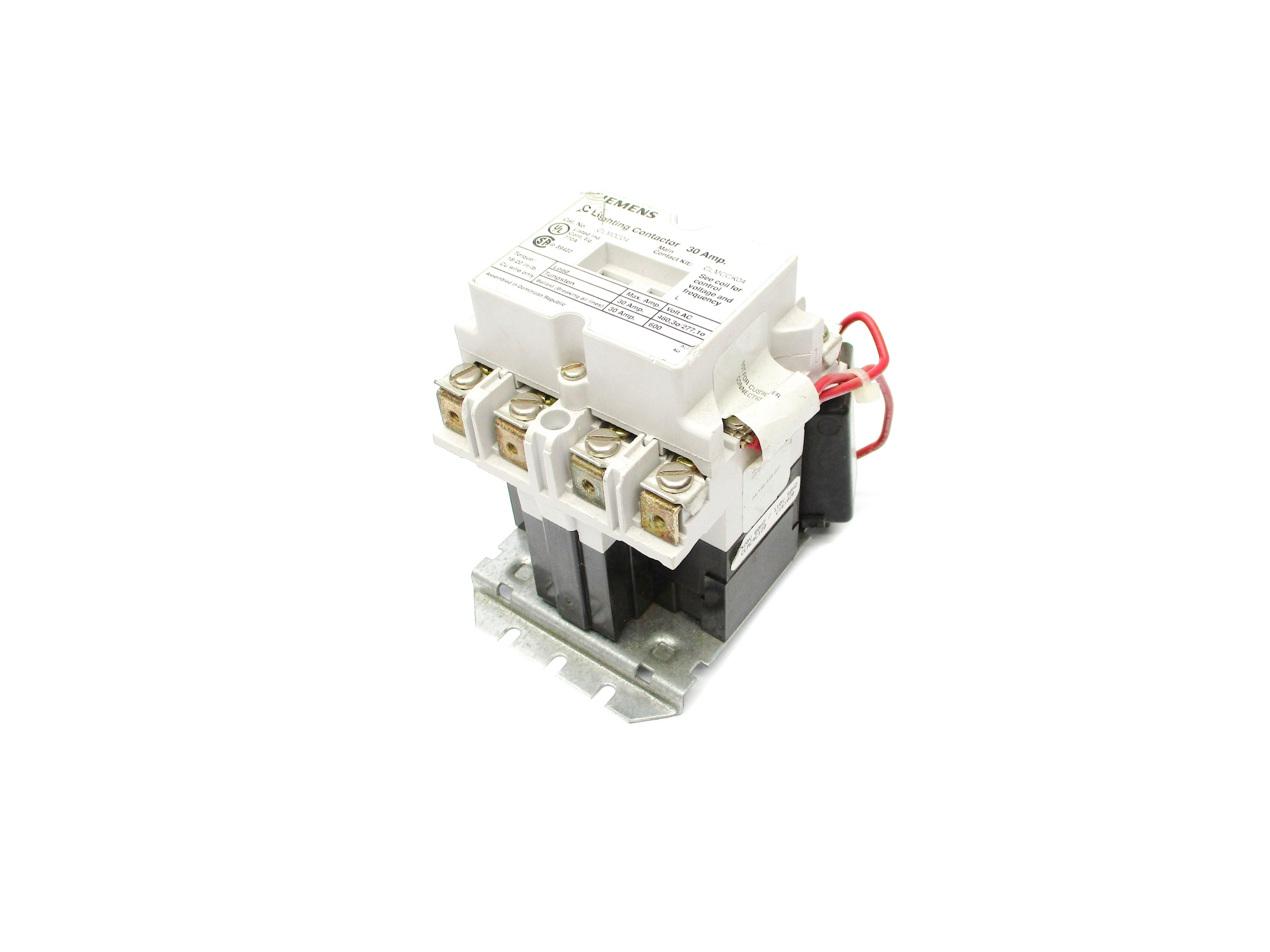 SIEMENS CLM0C04 110/120V 30A UNMP