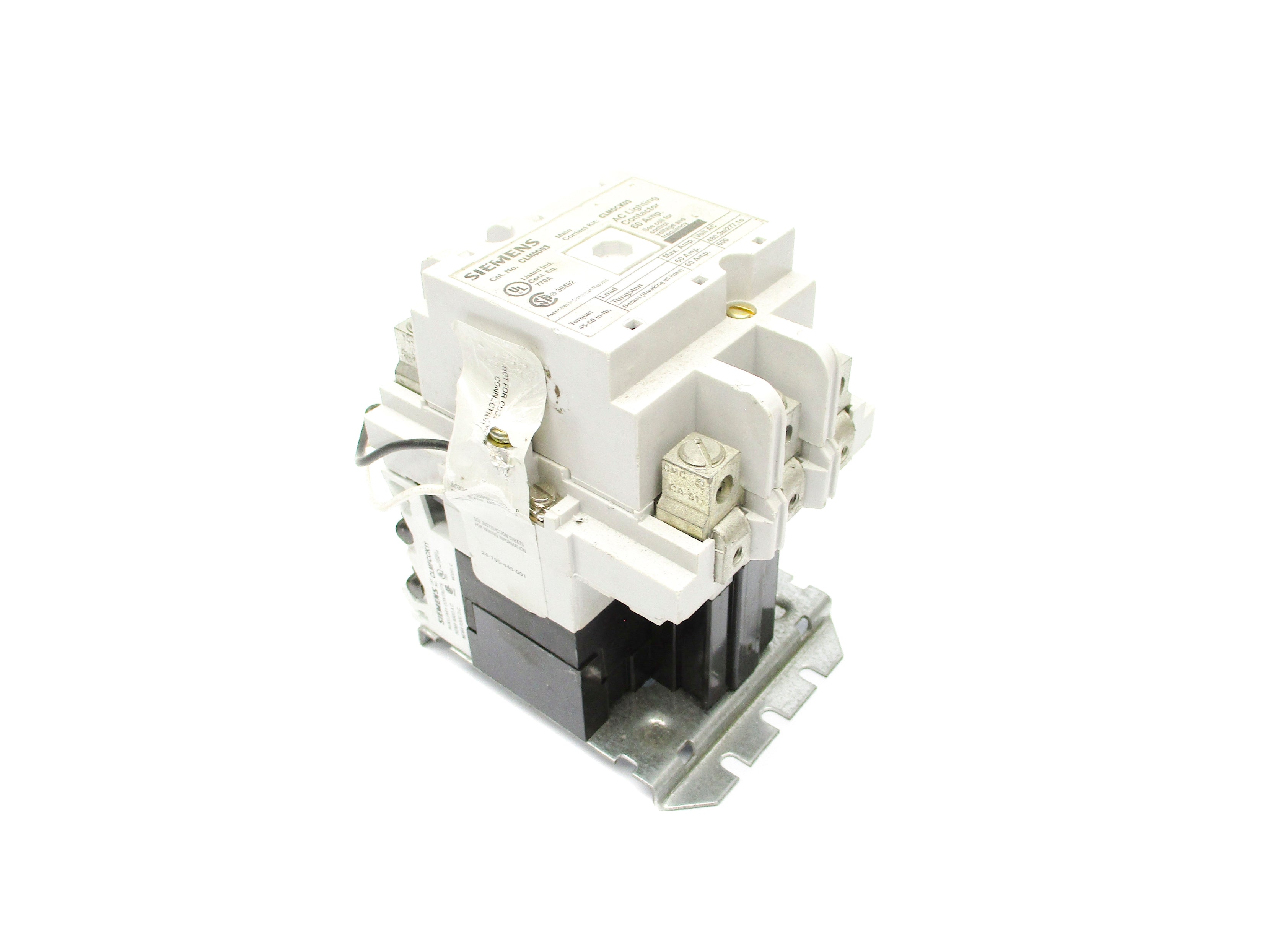 SIEMENS CLM0D03 110/120V UNMP