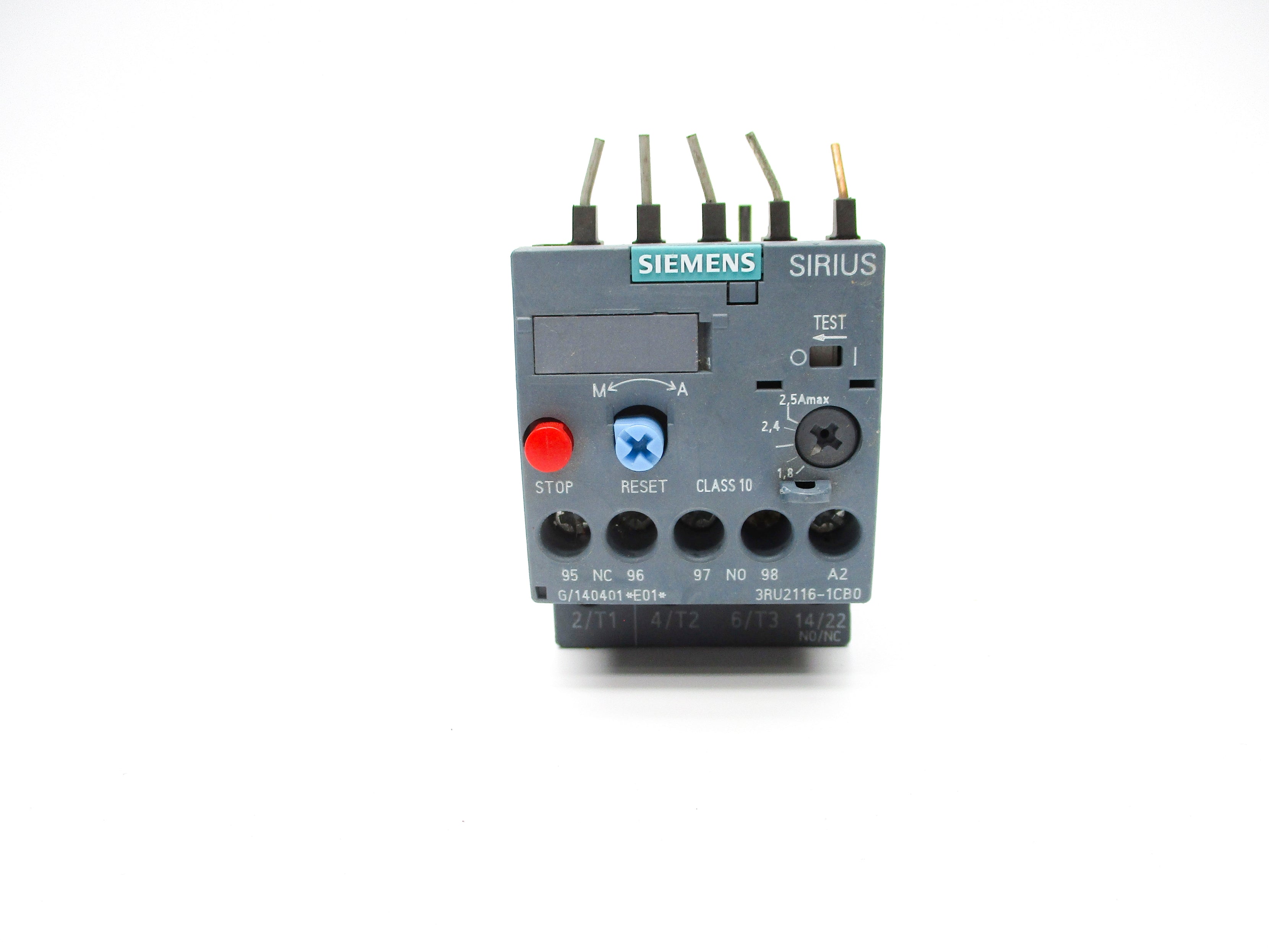 SIEMENS 3RU2116-1CB0 1.8-2.5A NSNP