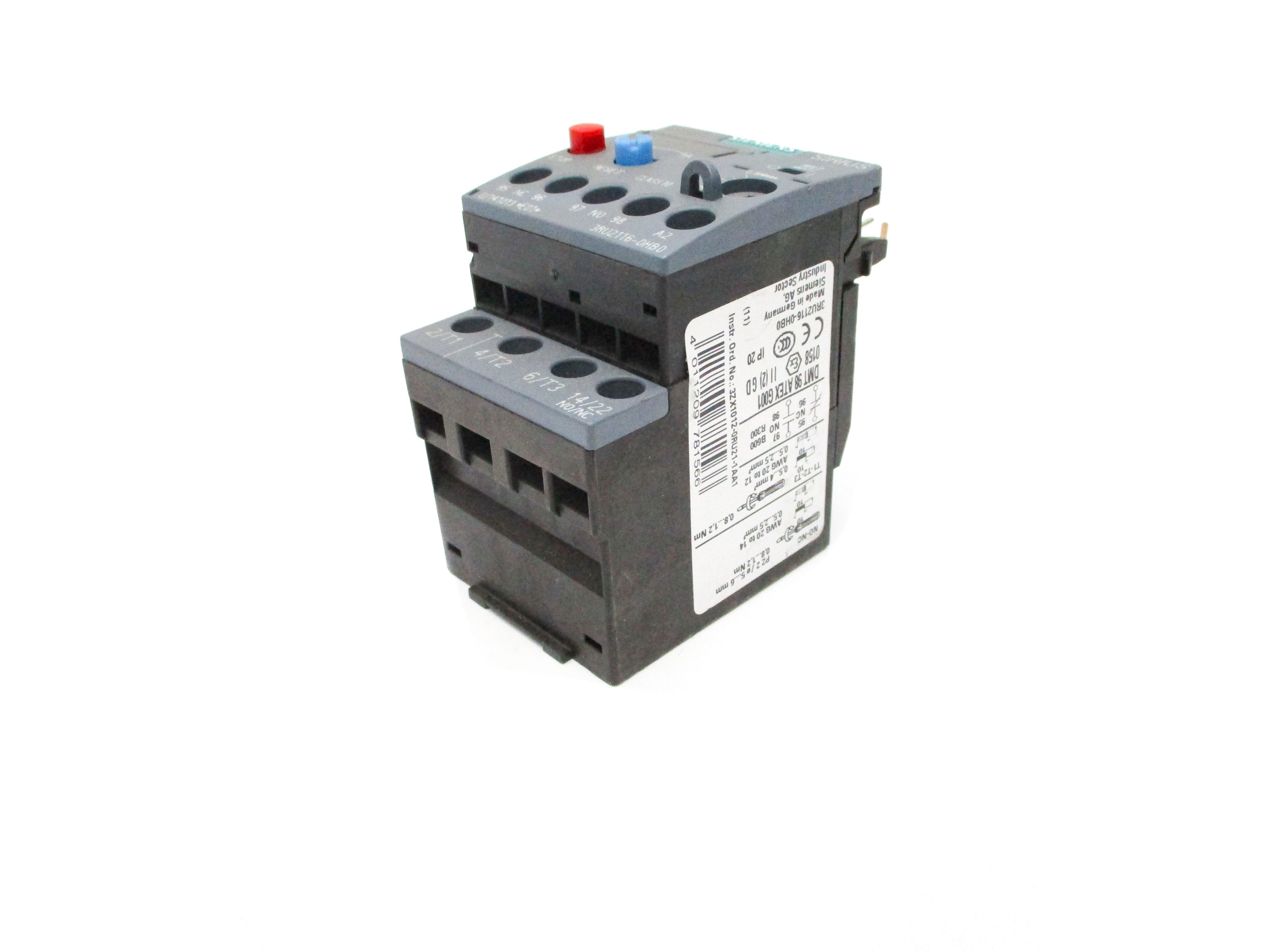 SIEMENS 3RU2116-0HB0 0.55-0.8A NSNP