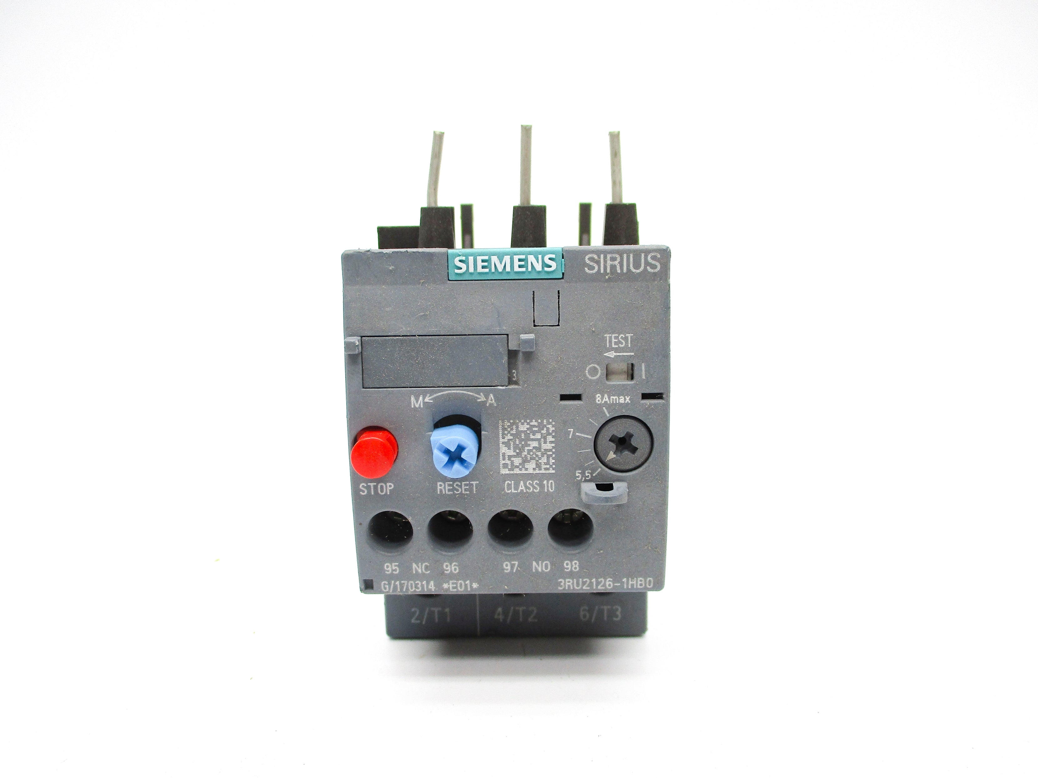 SIEMENS 3RU2126-1HB0 5.5-8A NSNP