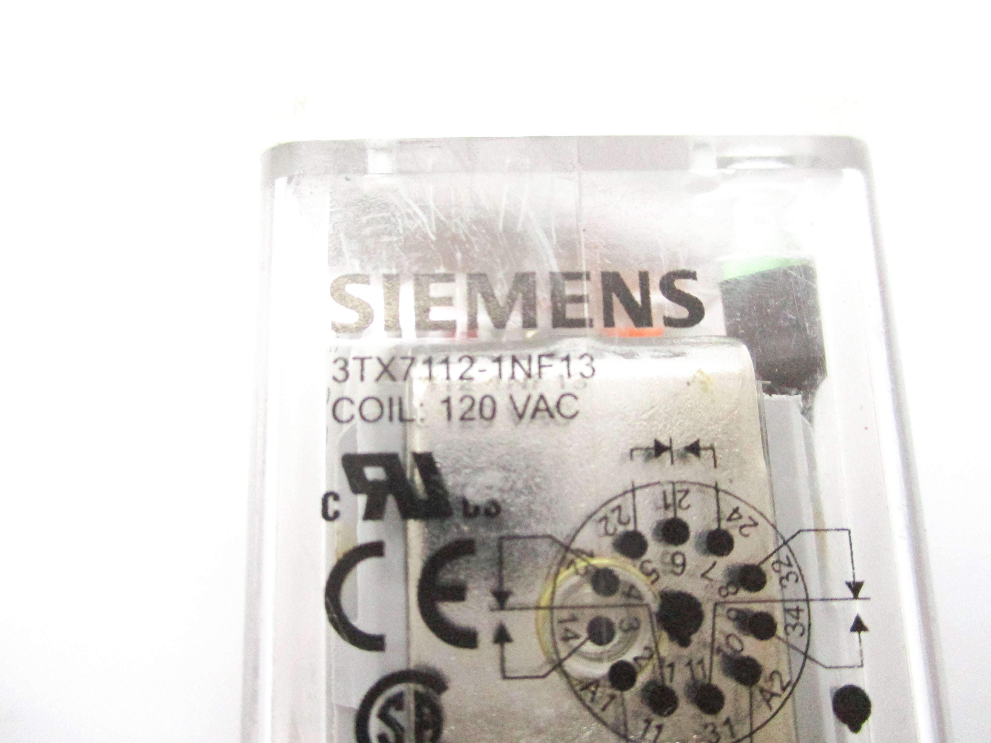 SIEMENS 3TX7112-1NF13 120VAC UNMP