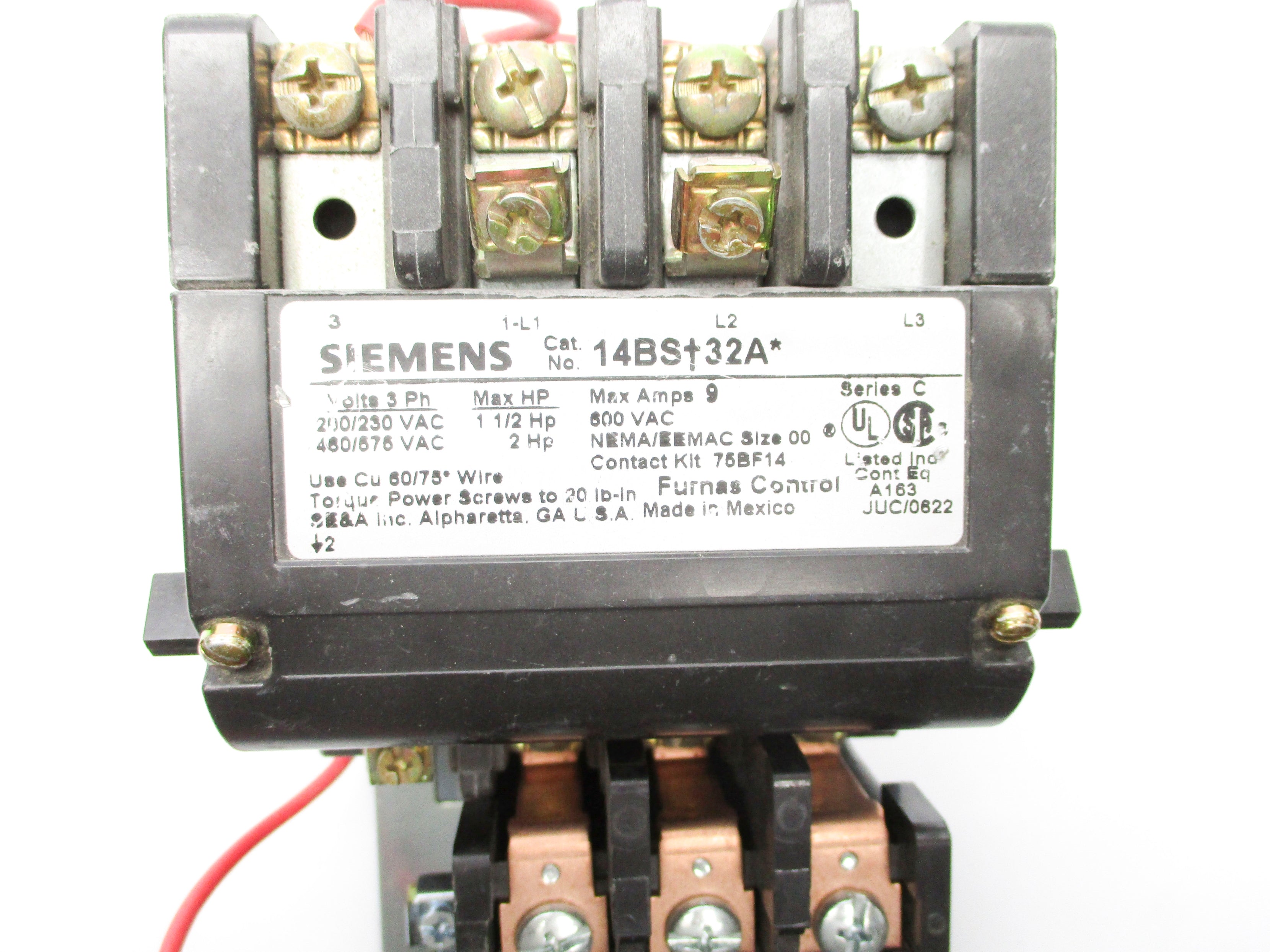 SIEMENS 14BS+32A (AS PICTURED) NSNP