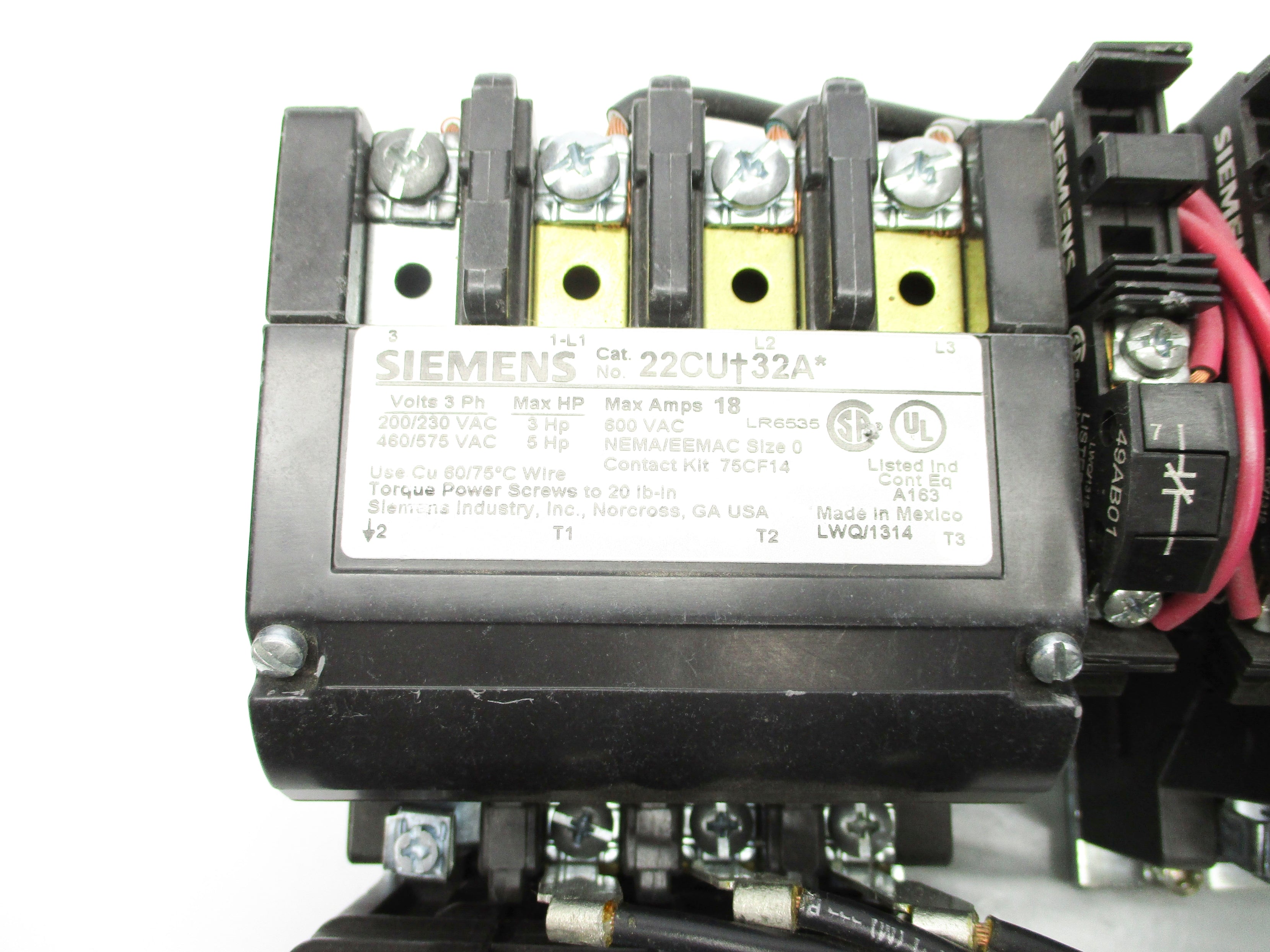 SIEMENS 22CU+32A NSNP